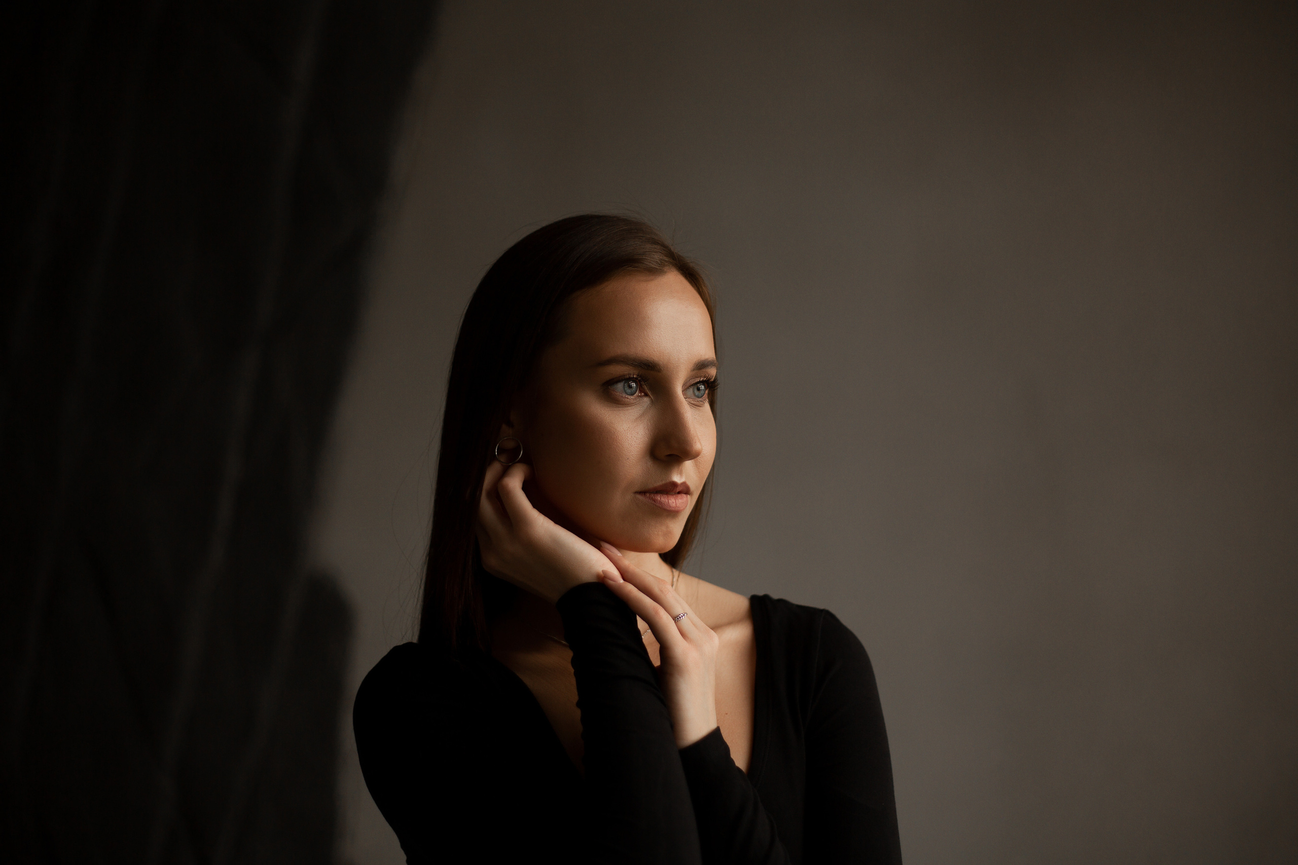 Женский портрет в студии. Женский и семейный фотограф в Екатеринбурге Маша Пруц