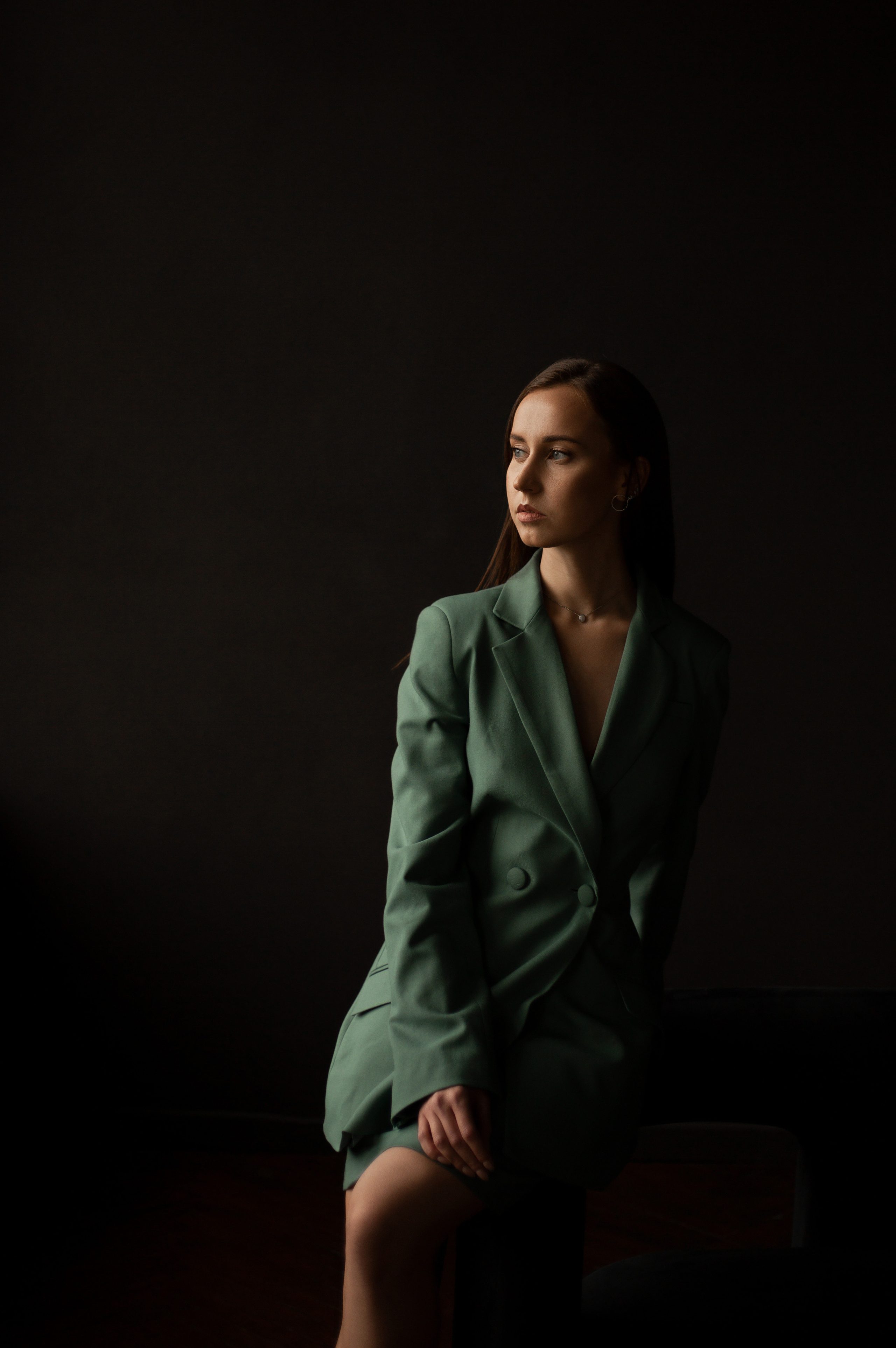 Женский портрет в студии. Женский и семейный фотограф в Екатеринбурге Маша Пруц