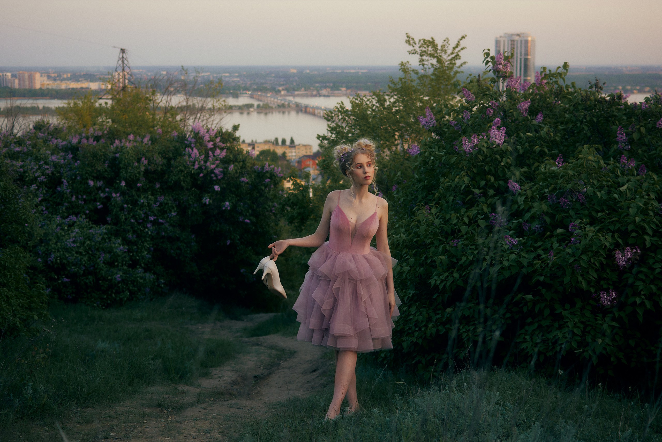 Сиреневая фея. Портретный фотограф в Саратове Александр Шаров