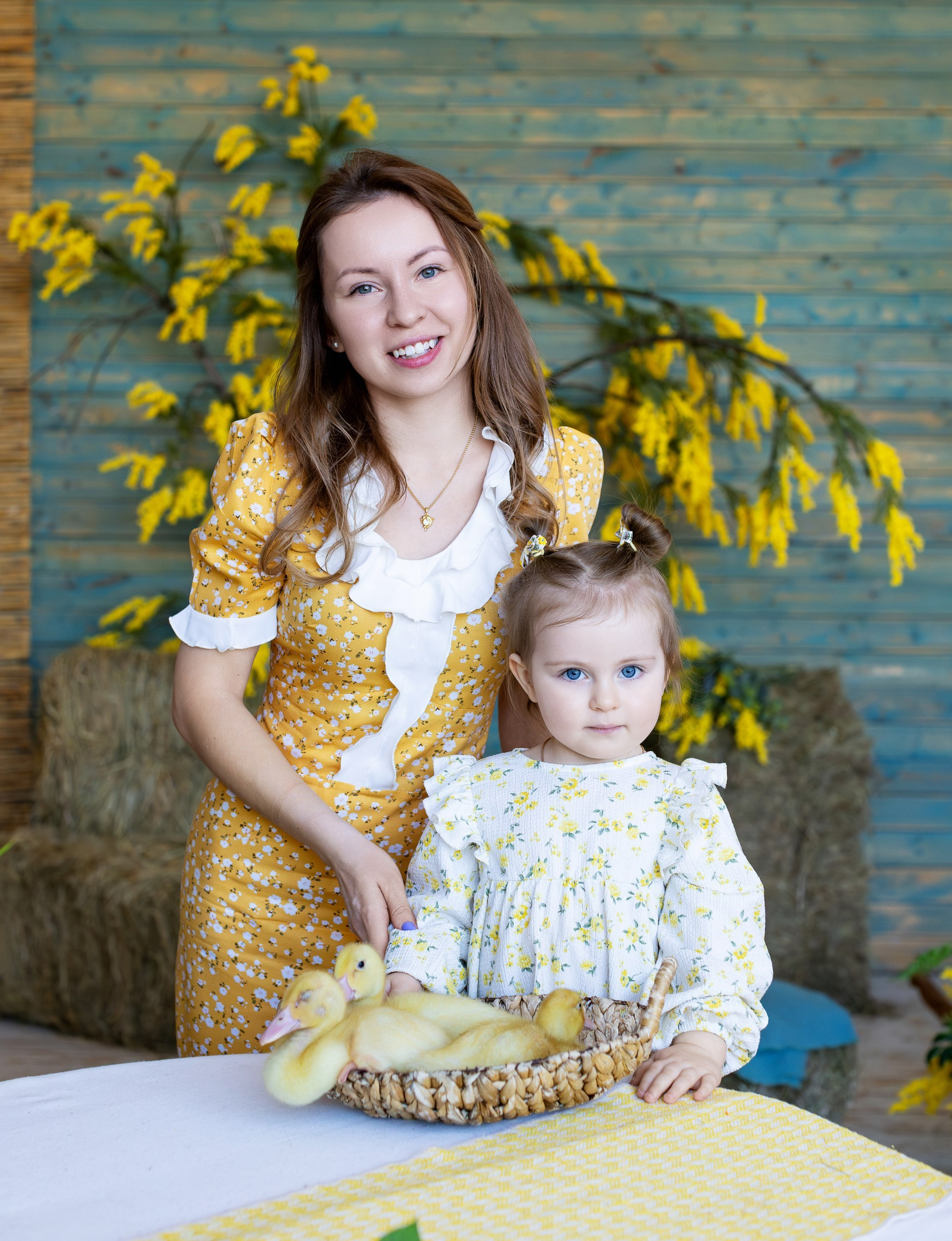 Фотосесии с Утятами и Кроликами (Пасхальные Фотосессии). Семейный и Детский фотограф в Москва Скворцова Татьяна