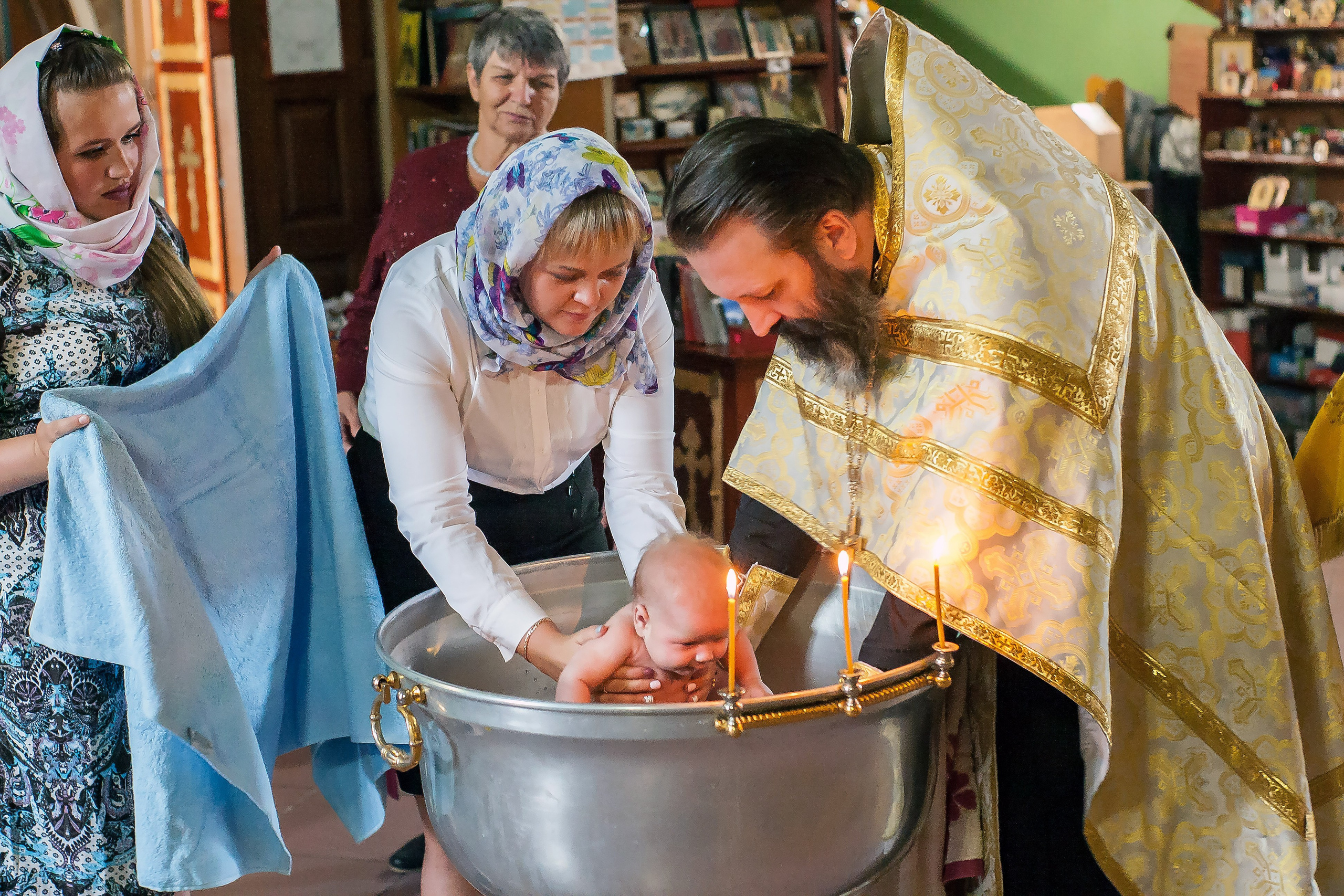 Крещение в п. Сероглазка (август 2017). Репортажная съемка в Москве и области. Анималистика