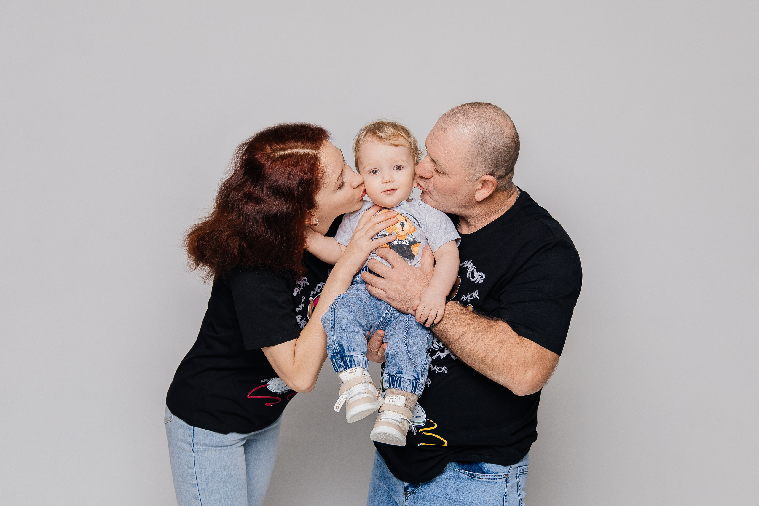 Семейная в студии 2. Семейный и Детский фотограф г. Москва, г. Борисоглебск