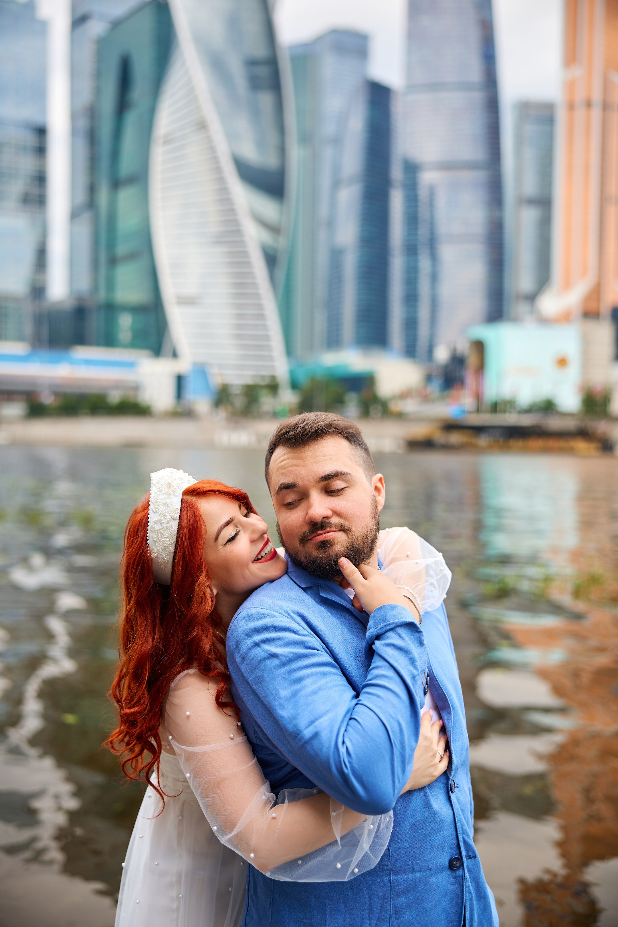 Свадебная фотосессия летом. Свадебный фотограф Сергей Колбинский