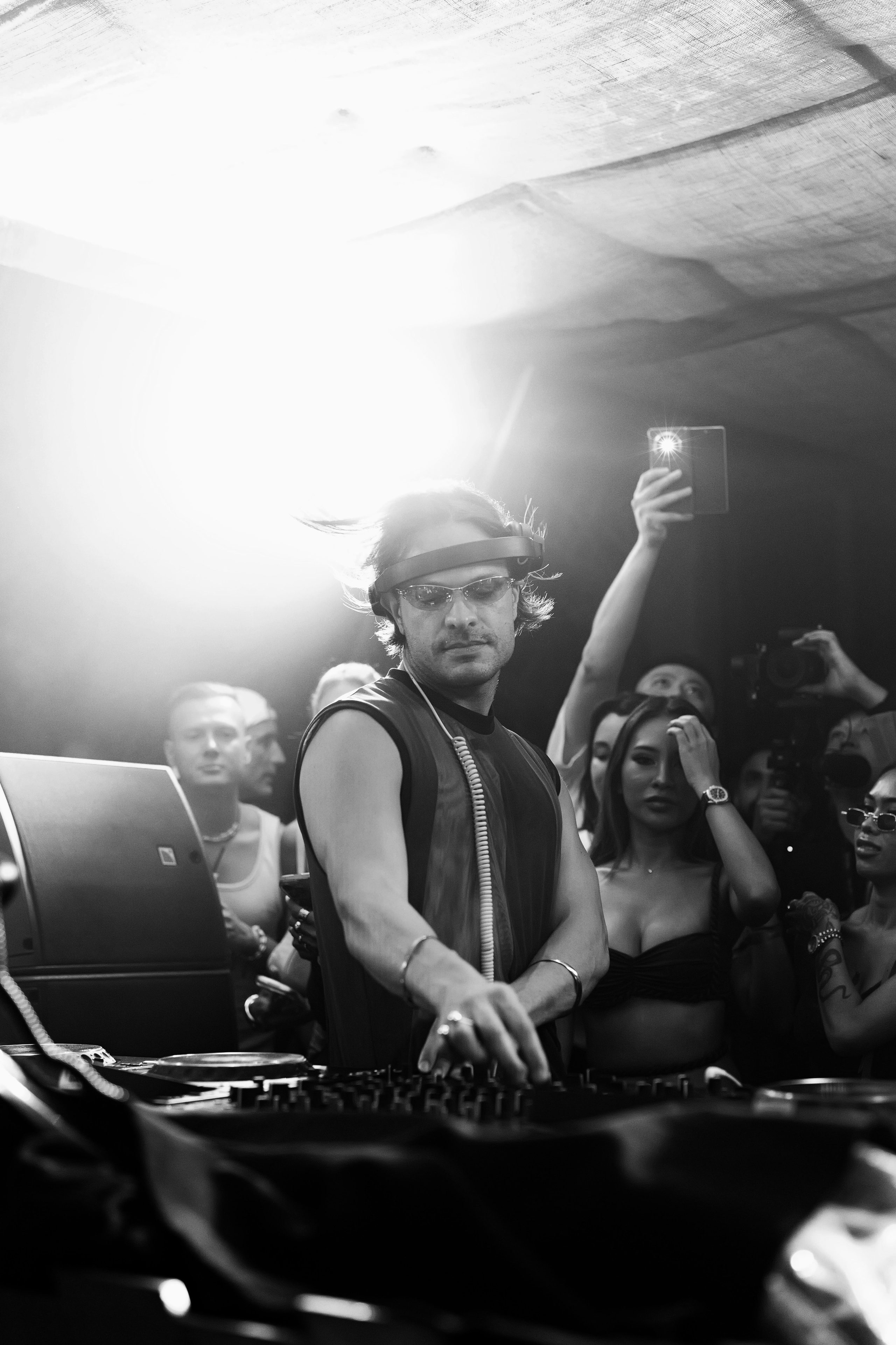 Artists, toga concert, concert photography, del mar, yoga beach club, dj shoot