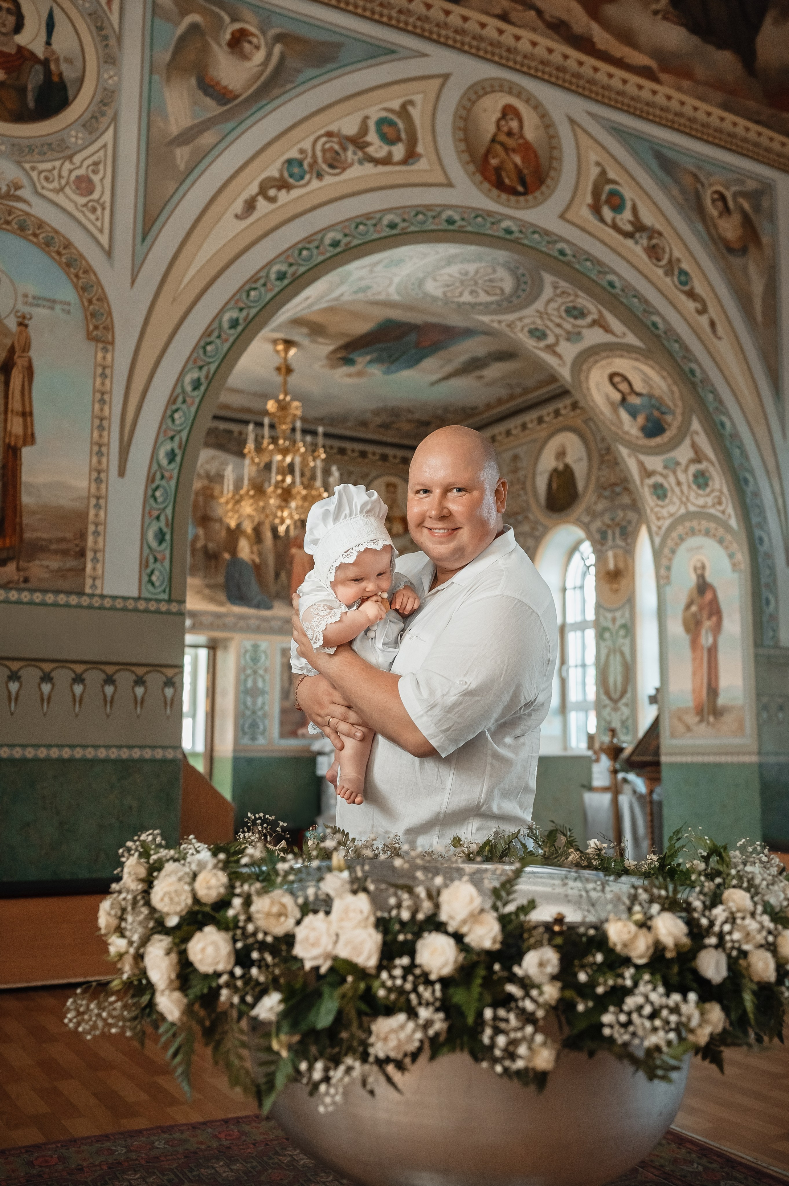 Крещение в храме Иоанна Богослова. Церковный фотограф на Таинство Крещения и Венчания в Оренбурге и Оренбургской области Екатерина Белкина