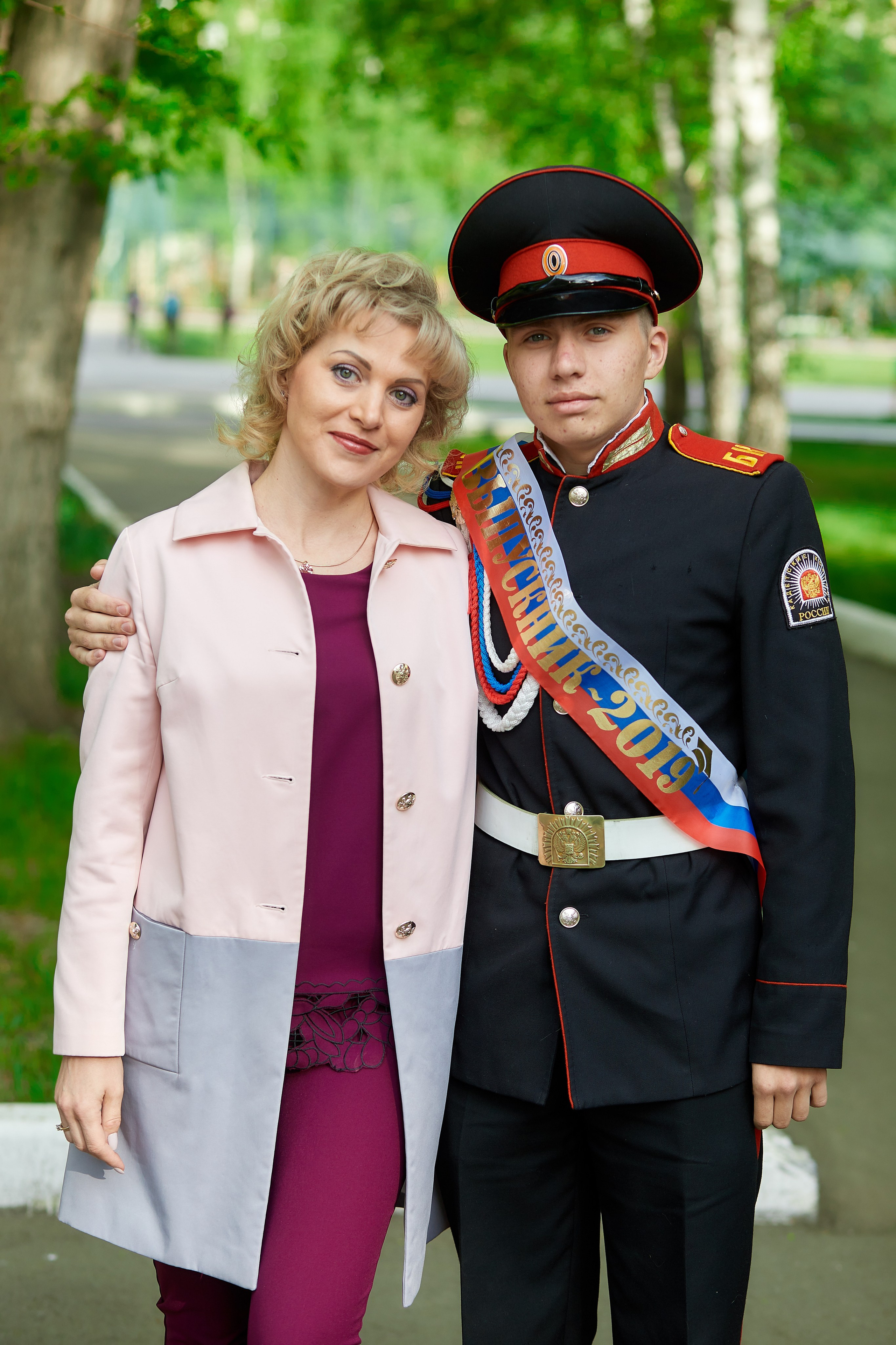 Кадеты последний звонок. Фотограф Вячеслав Фарунин