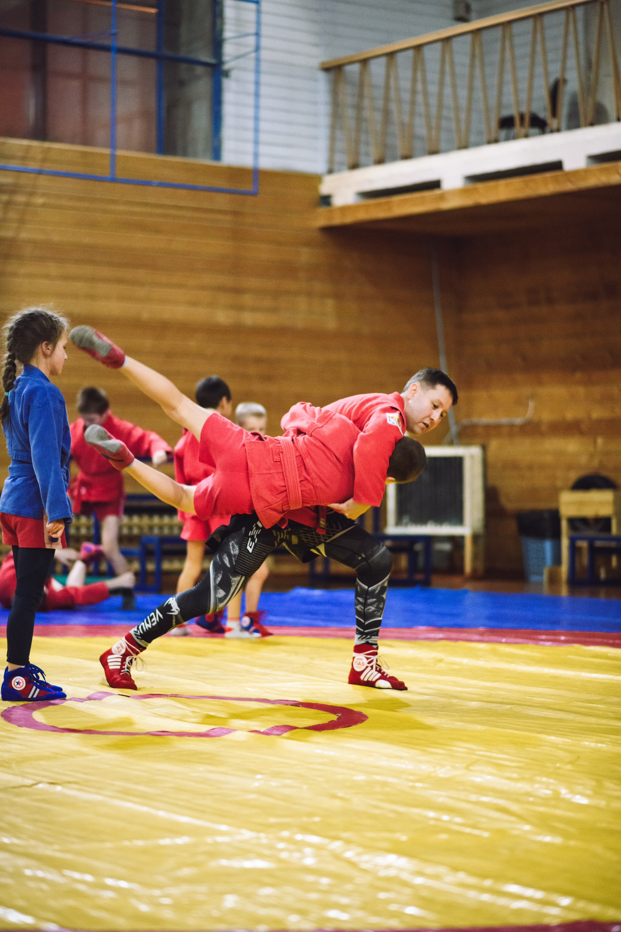 Тренировка Самбо. Фотограф в Санкт-Петербурге Виталий Кедов