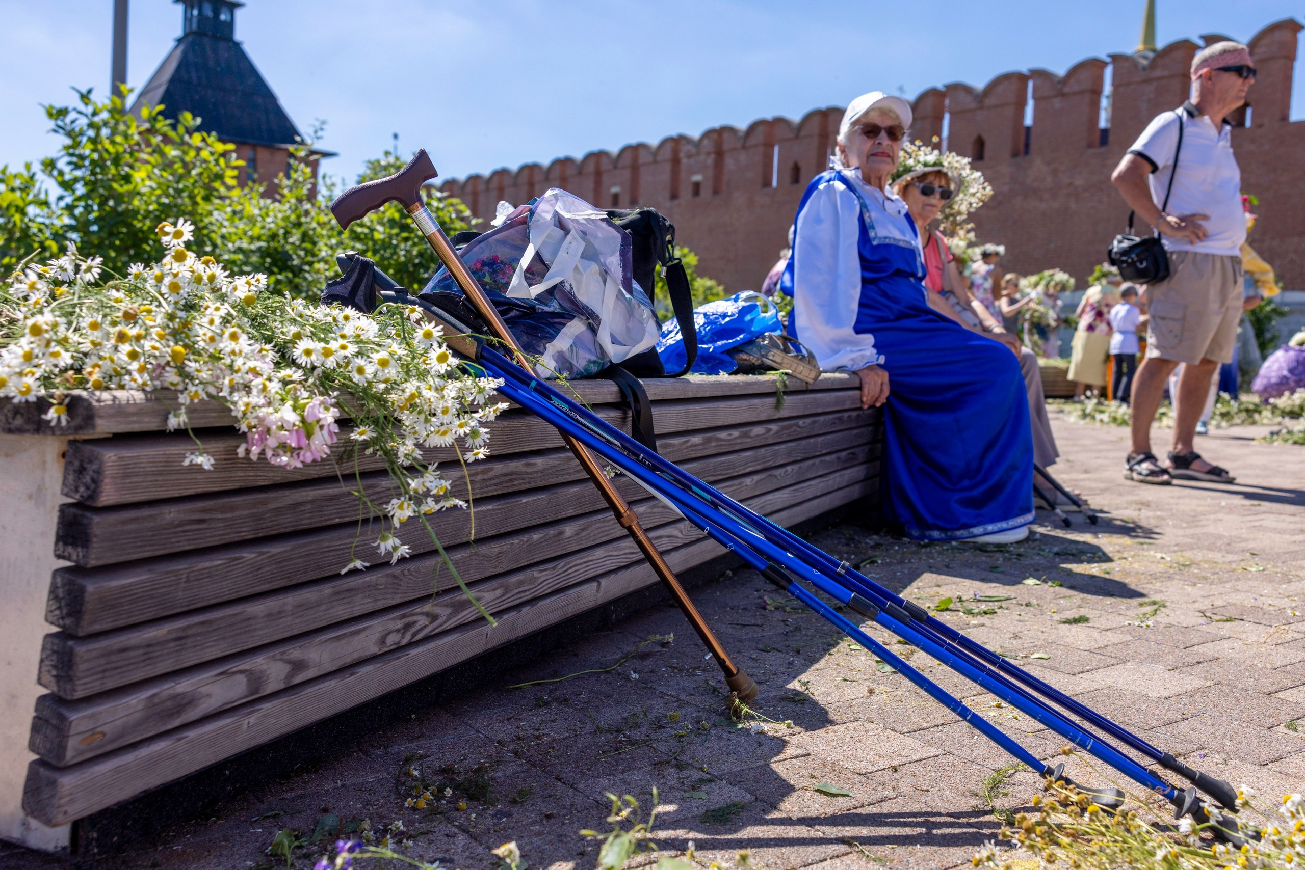 Фестиваль «Ромашковый хоровод». Северная ходьба. Фотограф в Туле Крупский АнДРей. Фотостудия «КАДР71» в Туле