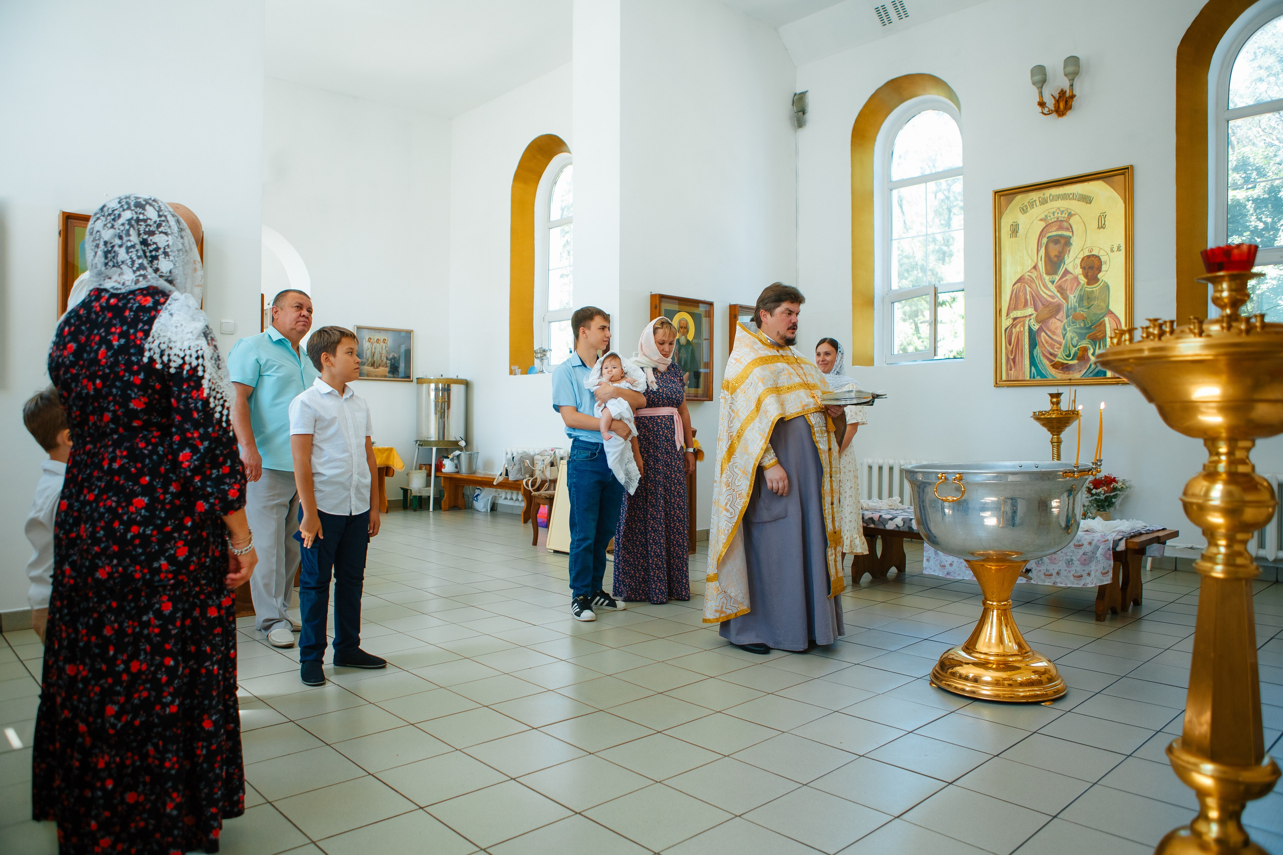 Крестины. Фотограф Александра Рышкова