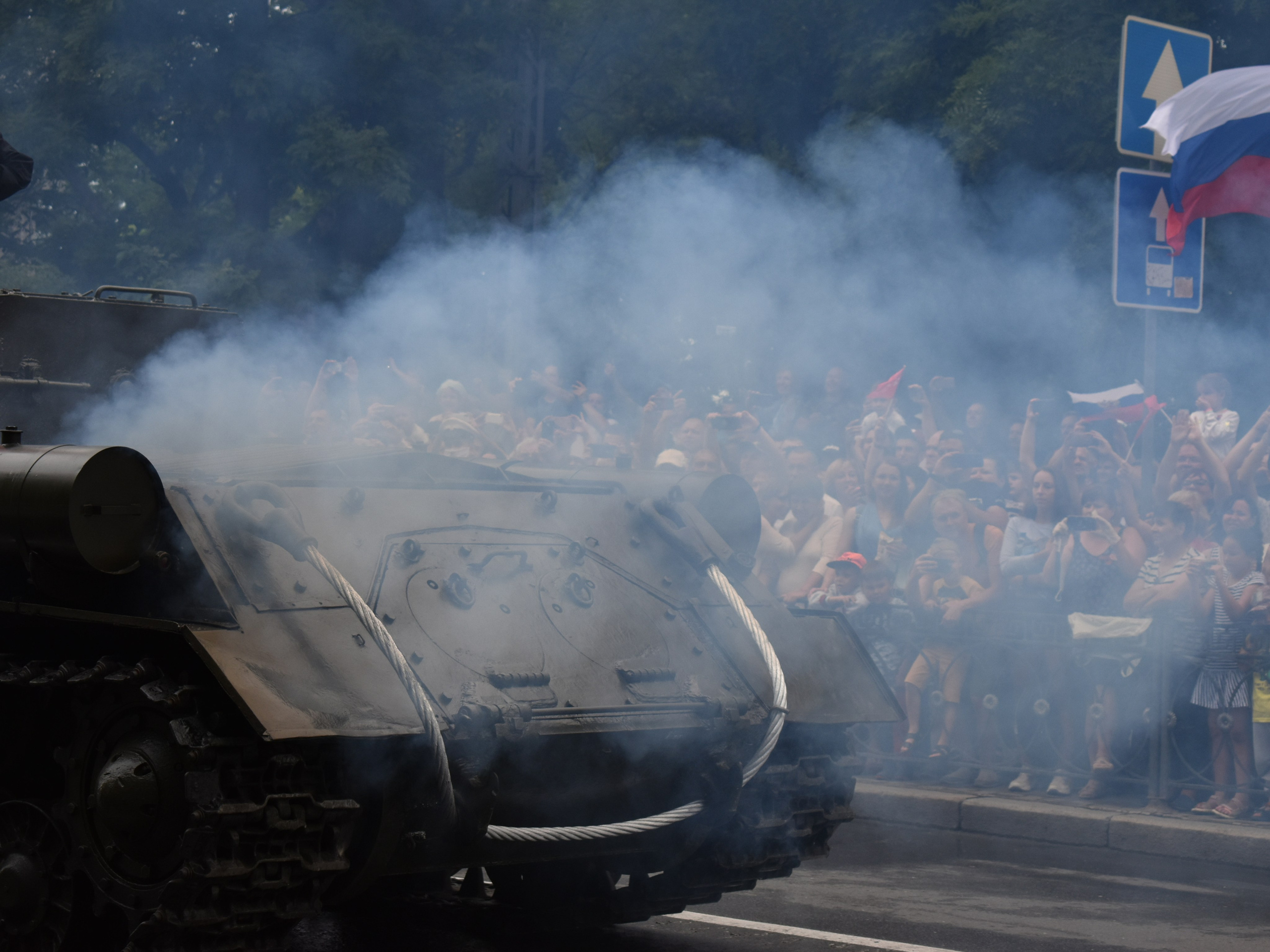 Парад Победы. Фотограф-ретушер в Крыму Юля Лобурец