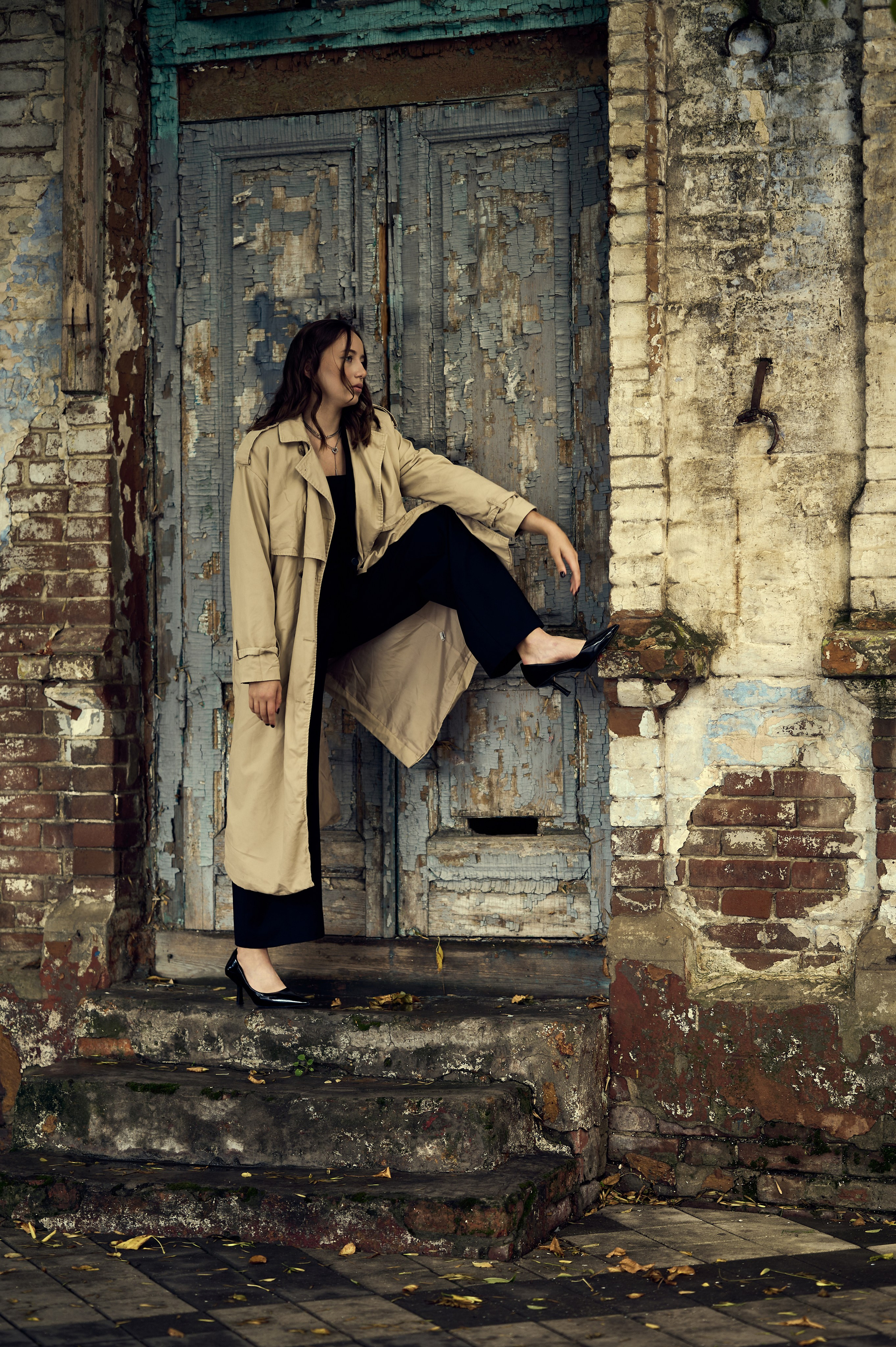 Городская прогулка с прекрасной Аленой. Портретный фотограф в Краснодаре Евгений Карпов