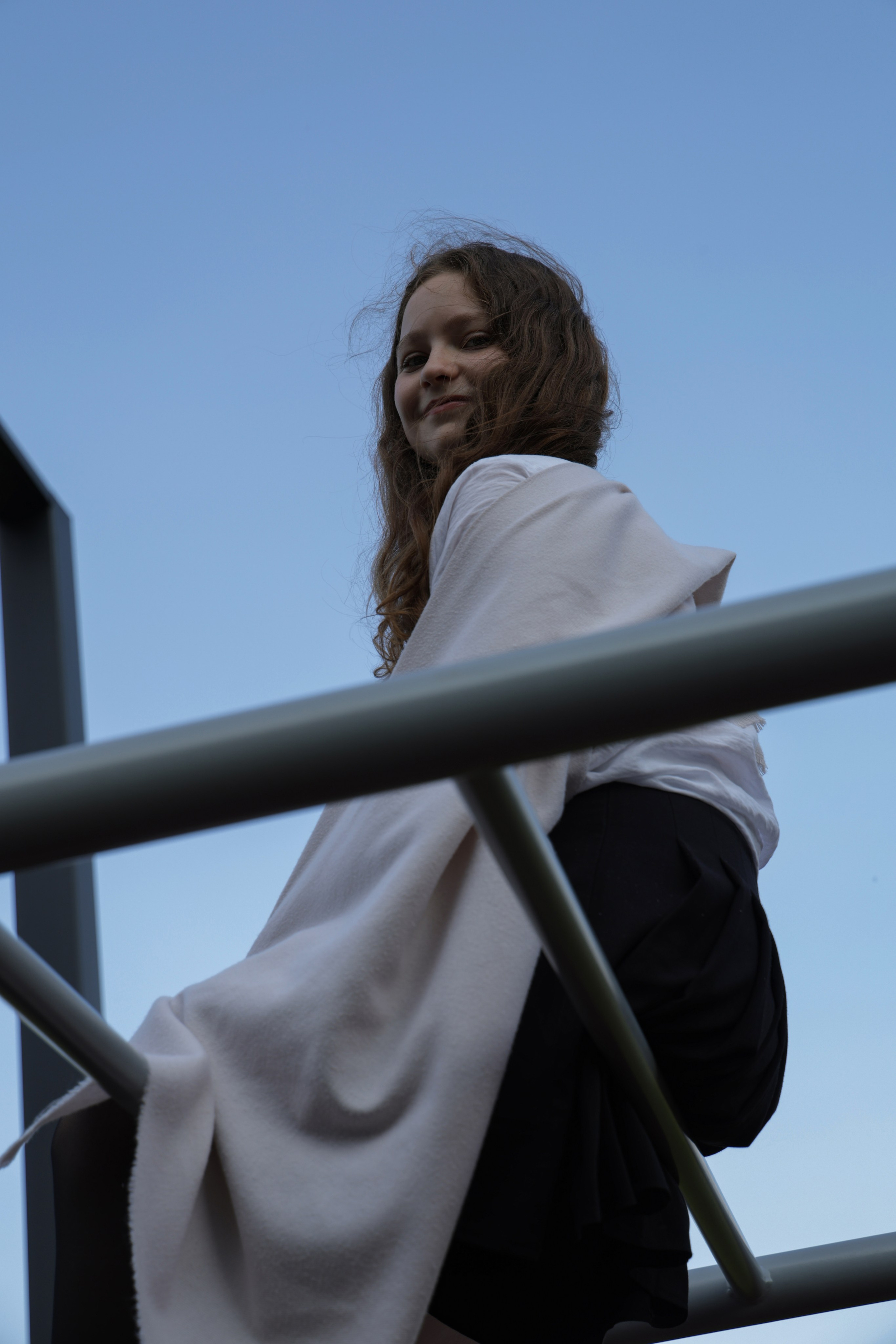 Полёт на ветру. Портретный фотограф в Москве Блинова Мария