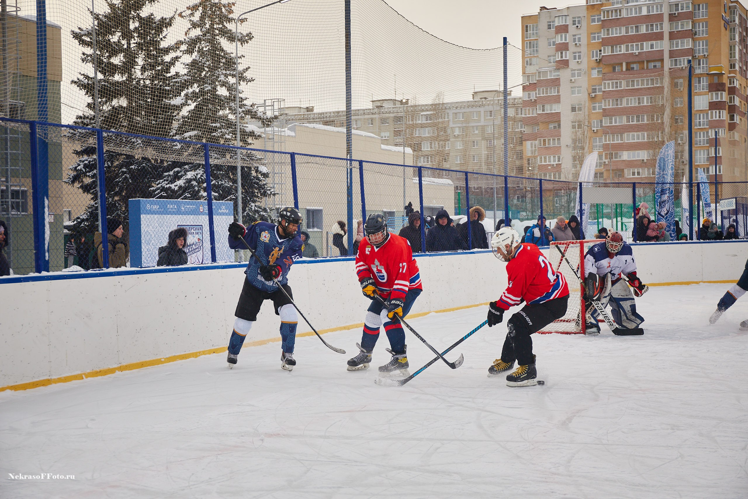 Турнир по хоккею «Русская классика» в рамках Офицерской хоккейной лиги. Спортивный фотограф Некрасов Денис