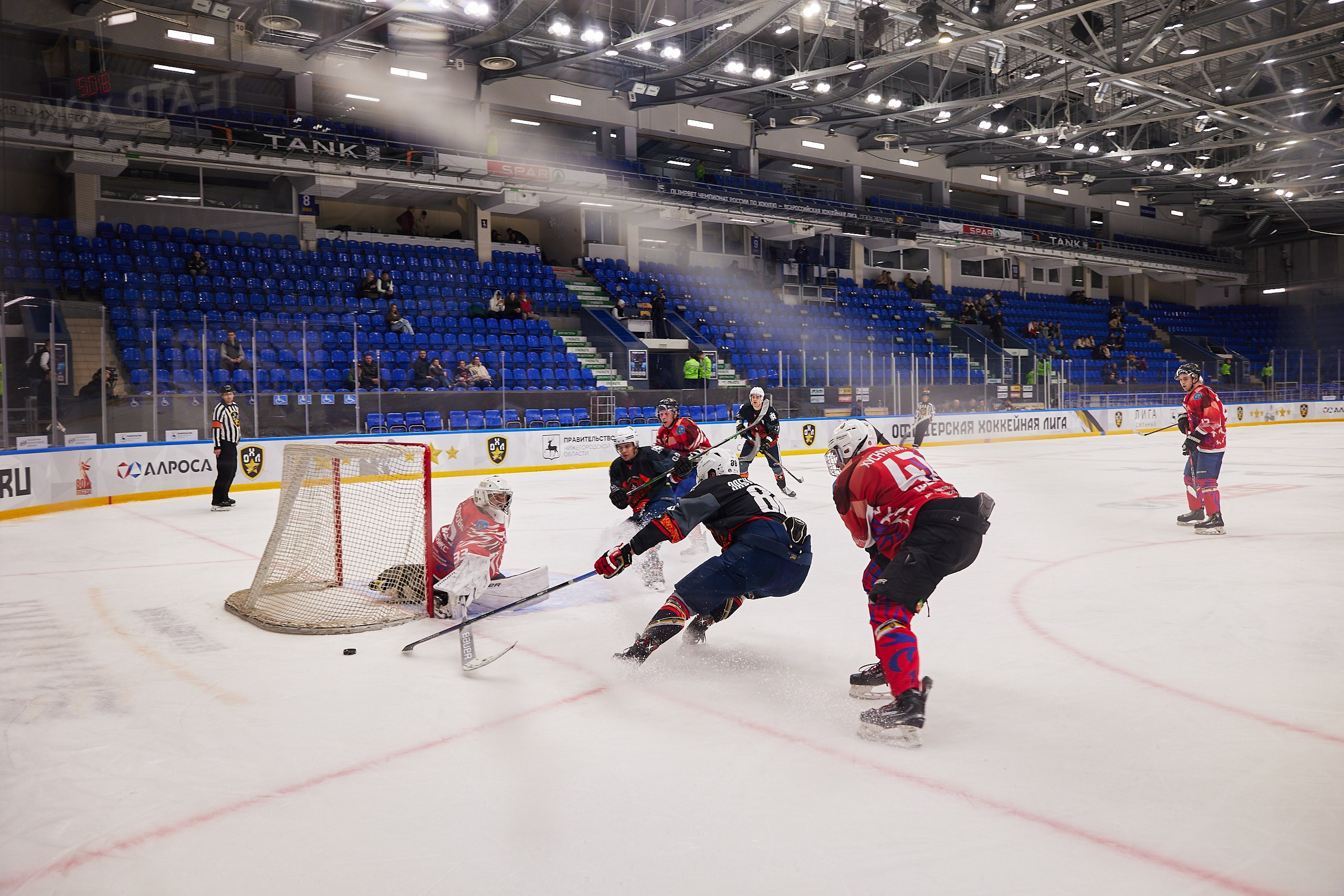 Репортаж. Офицерская хоккейная лига 2025 год. Спортивный фотограф Некрасов Денис