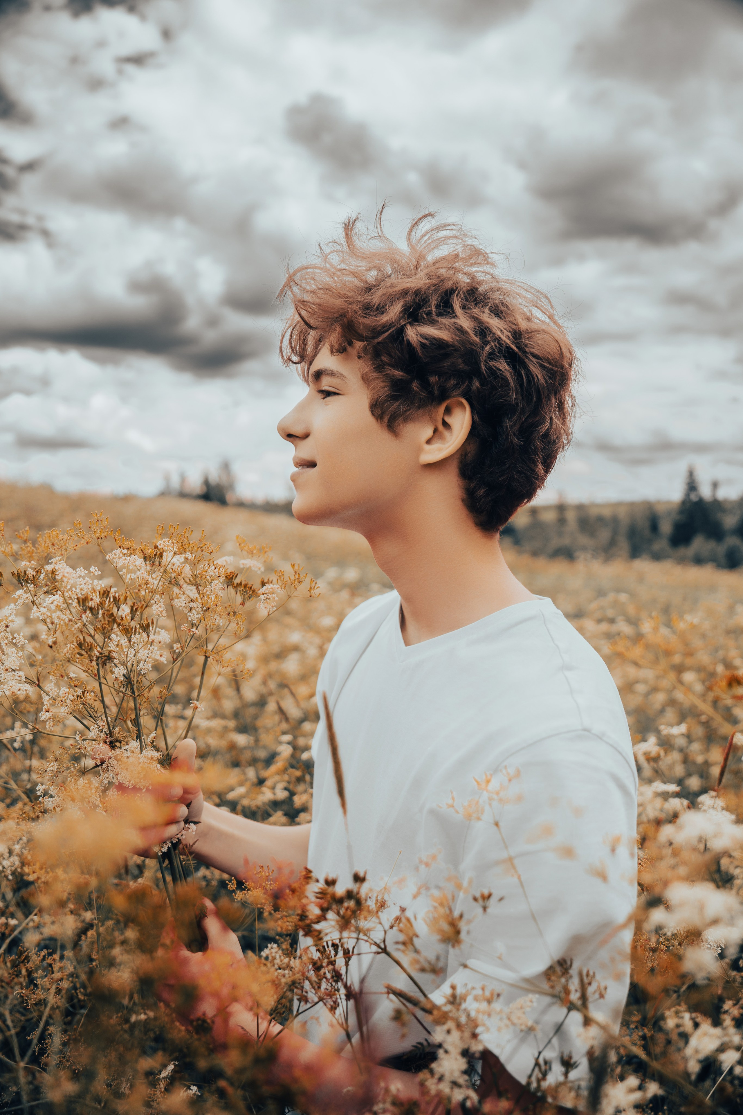 Фотосессия в поле. ТриМедиа Продакшн