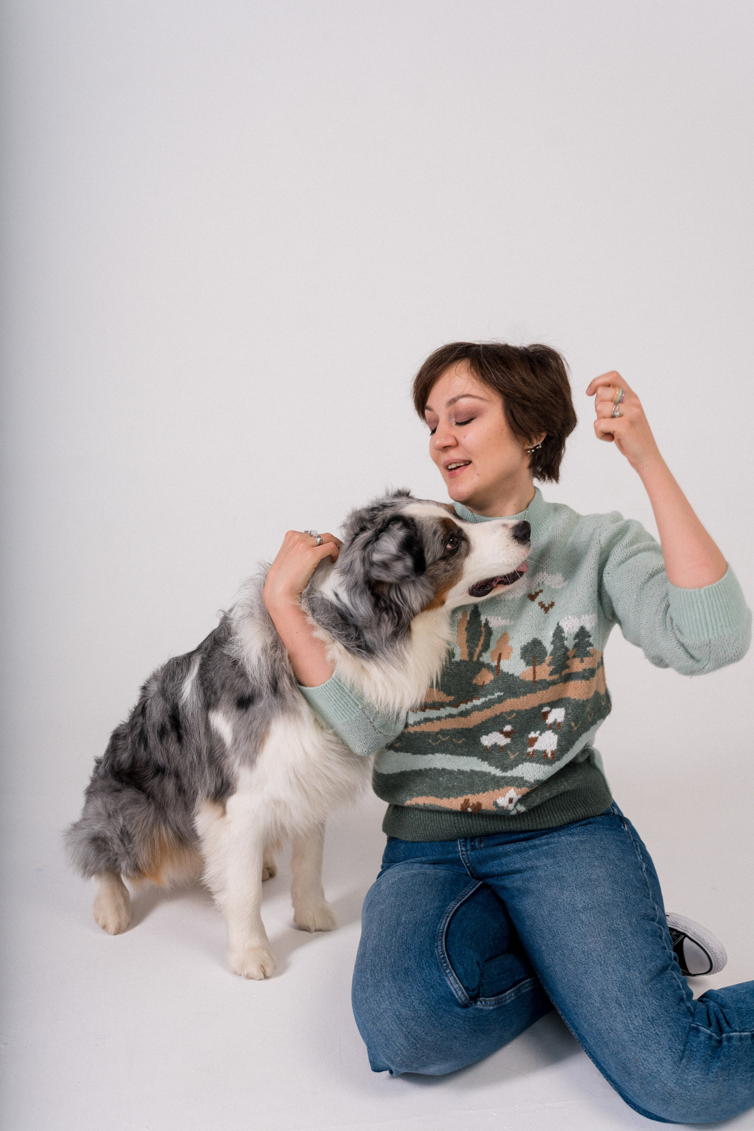 Новогоднее студия. Свадебный фотограф в Москве Анна Полушина