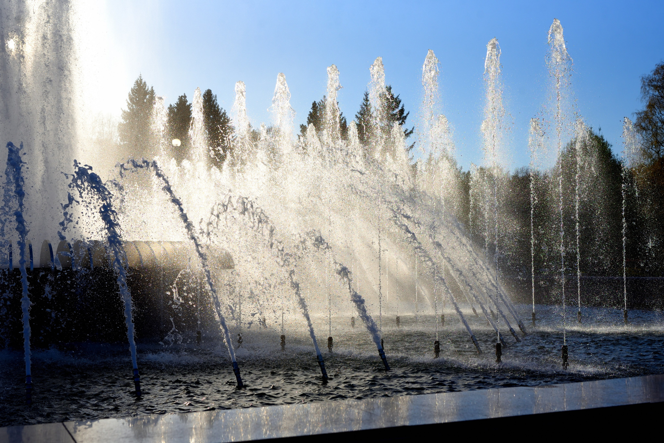 Фонтан Крестовского острова