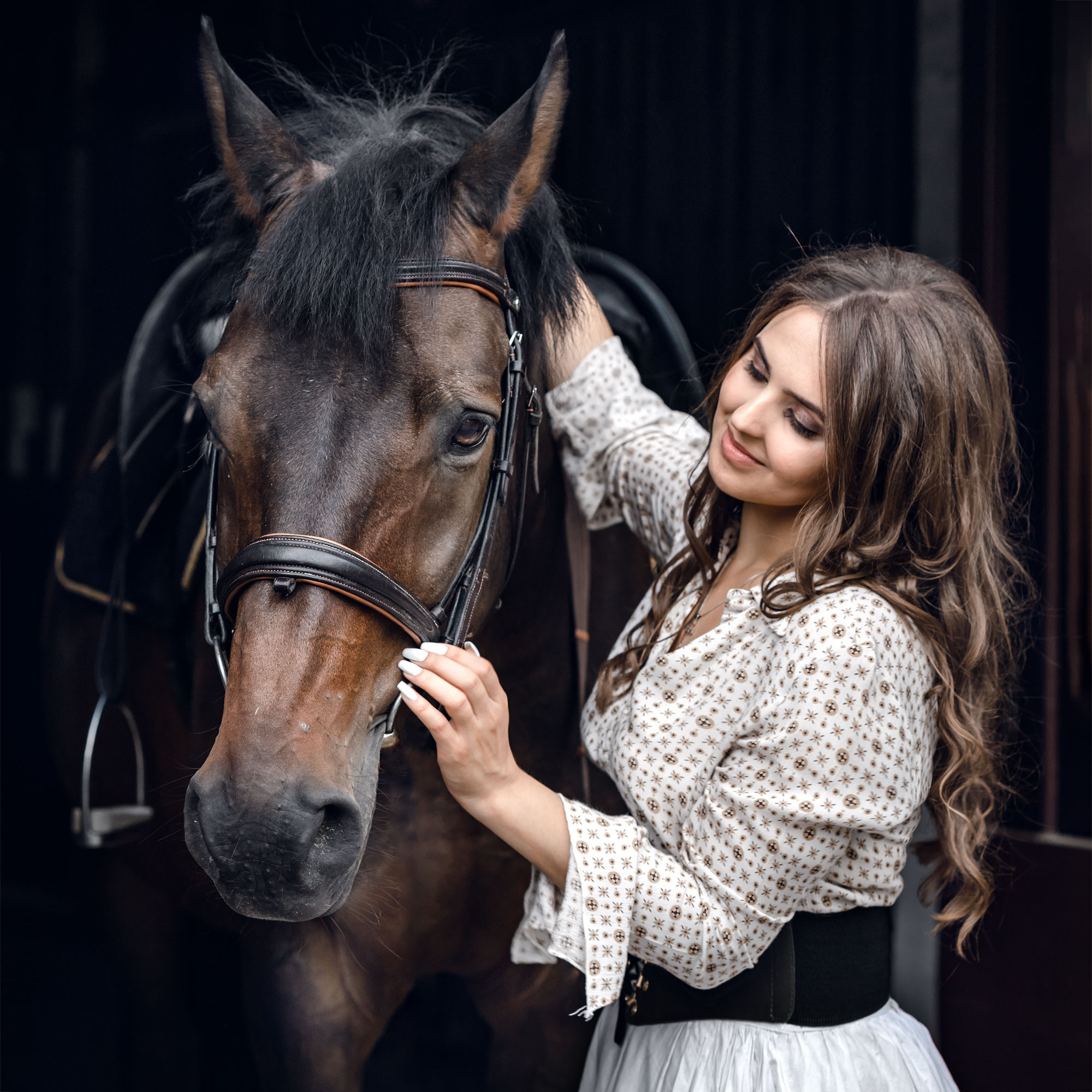 Фотосессия на конном дворе. Фотограф в Москве Мухина Ирина