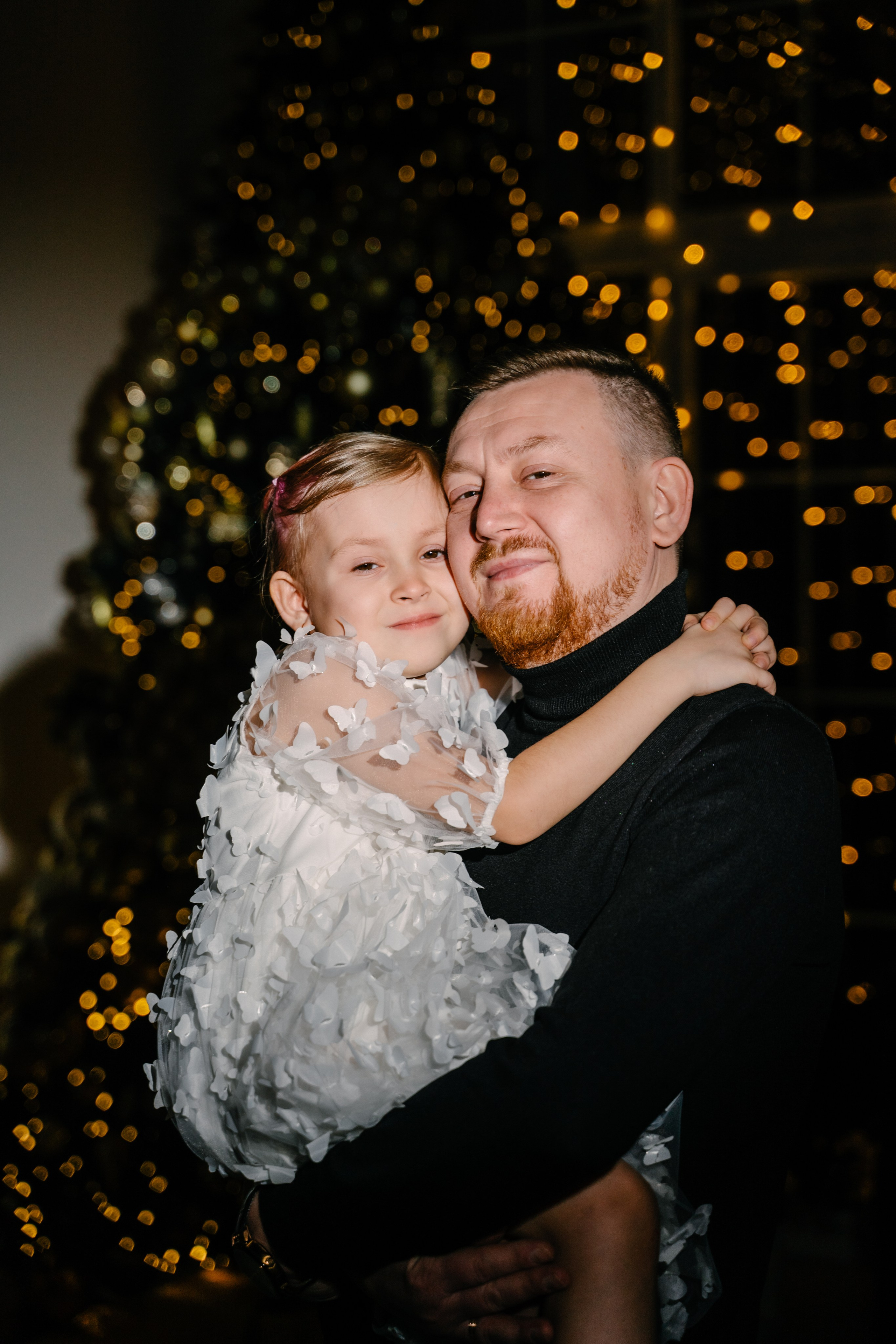 Вечерняя новогодняя съемка в студии. Свадебный фотограф Юлия Копылова