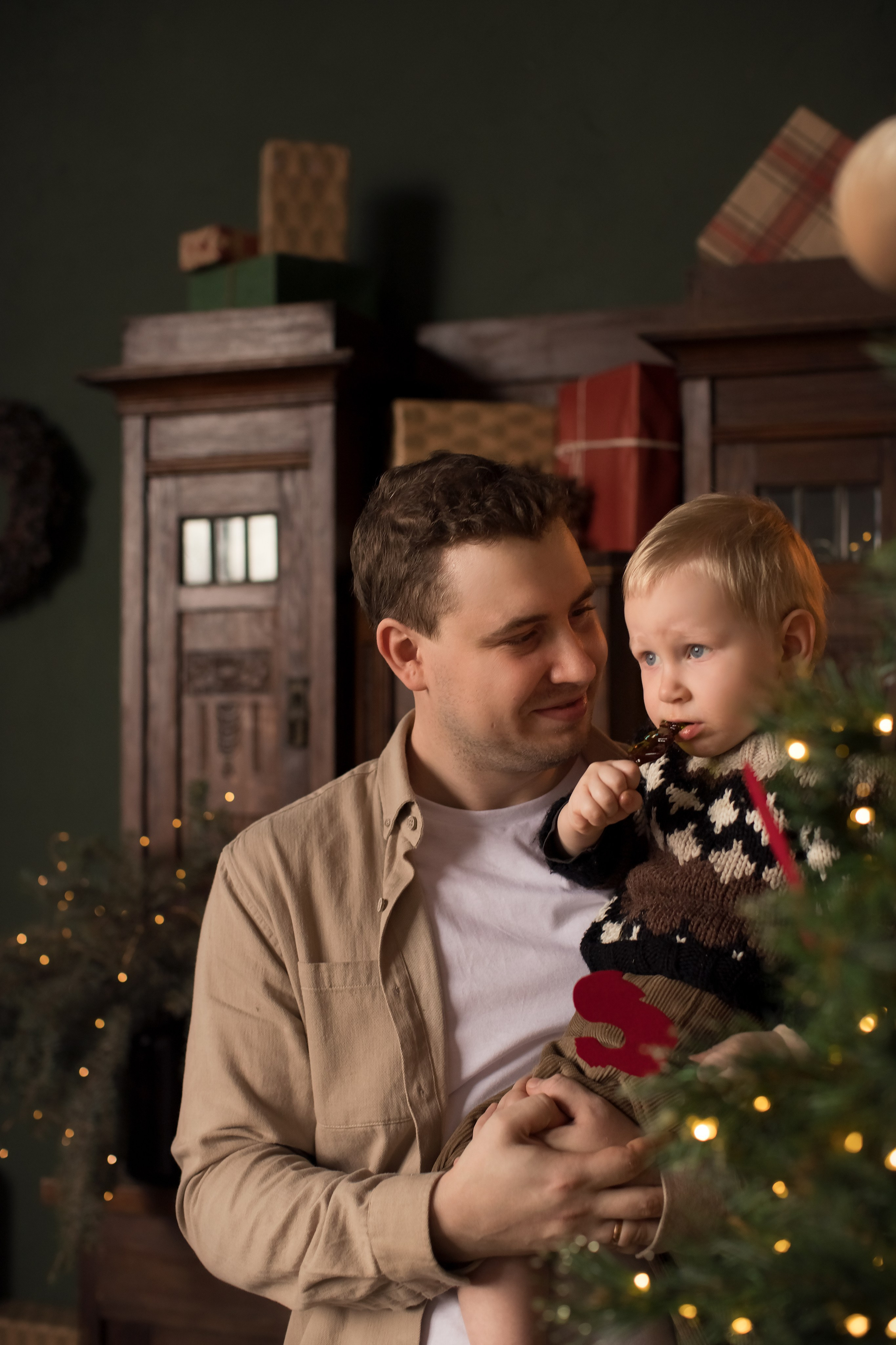 В теплых огоньках. Семейный и детский фотограф в Саратове Полина Коткина