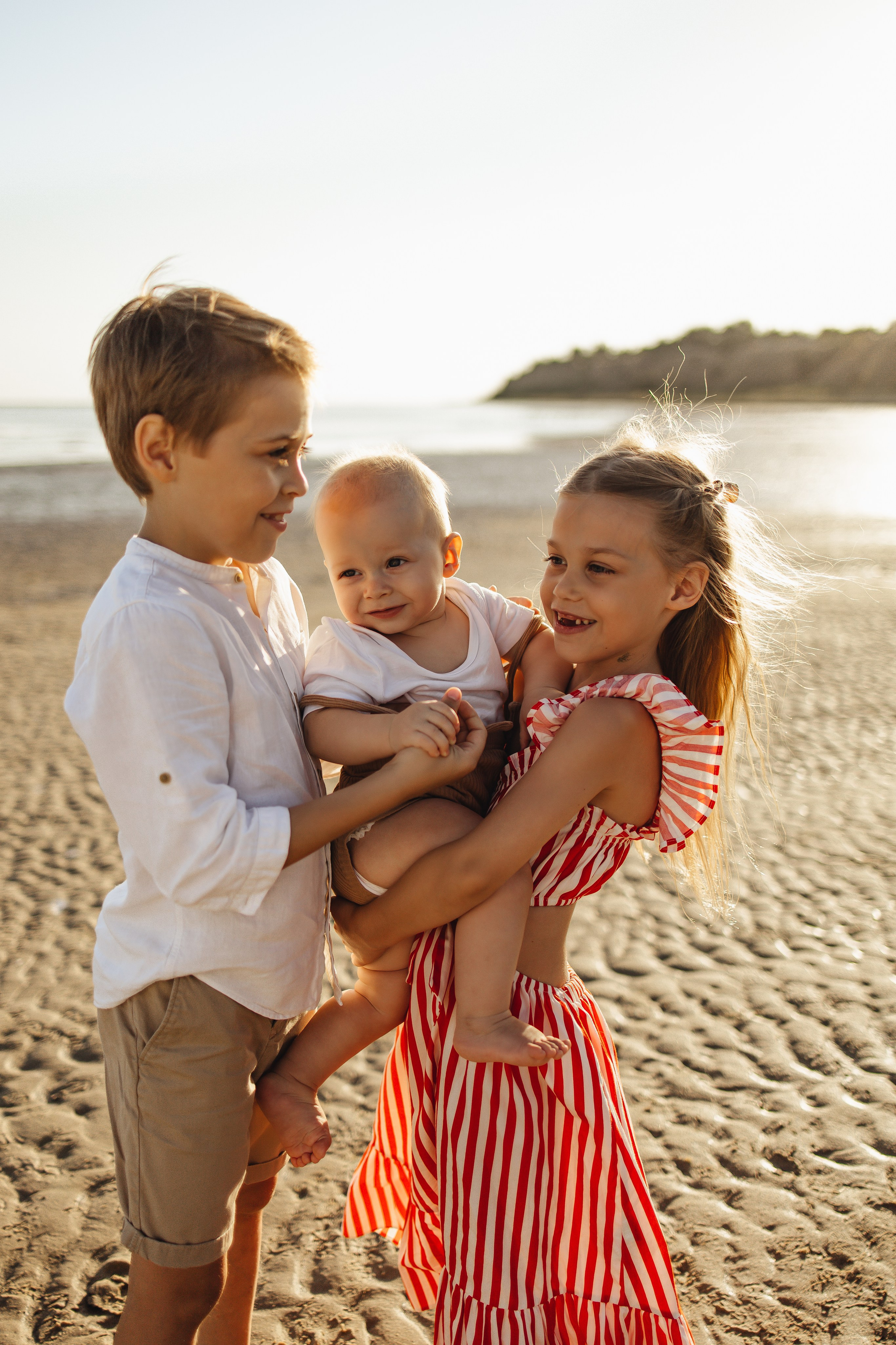 Летняя история на берегу. Семейный и детский фотограф, таганрог, ростов-на-дону