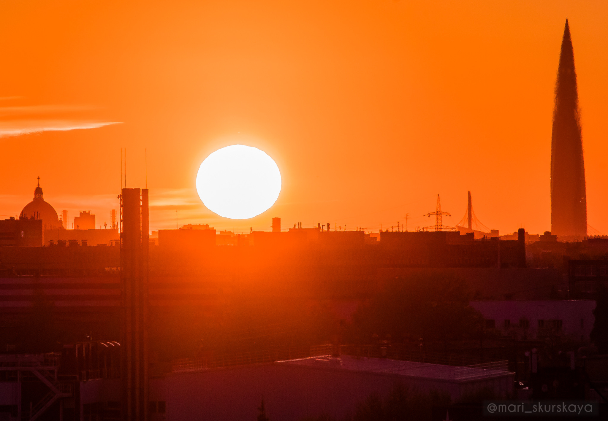 Закатный Санкт-Петербург. Мотофотограф в Санкт-Петербурге Мария Скурская