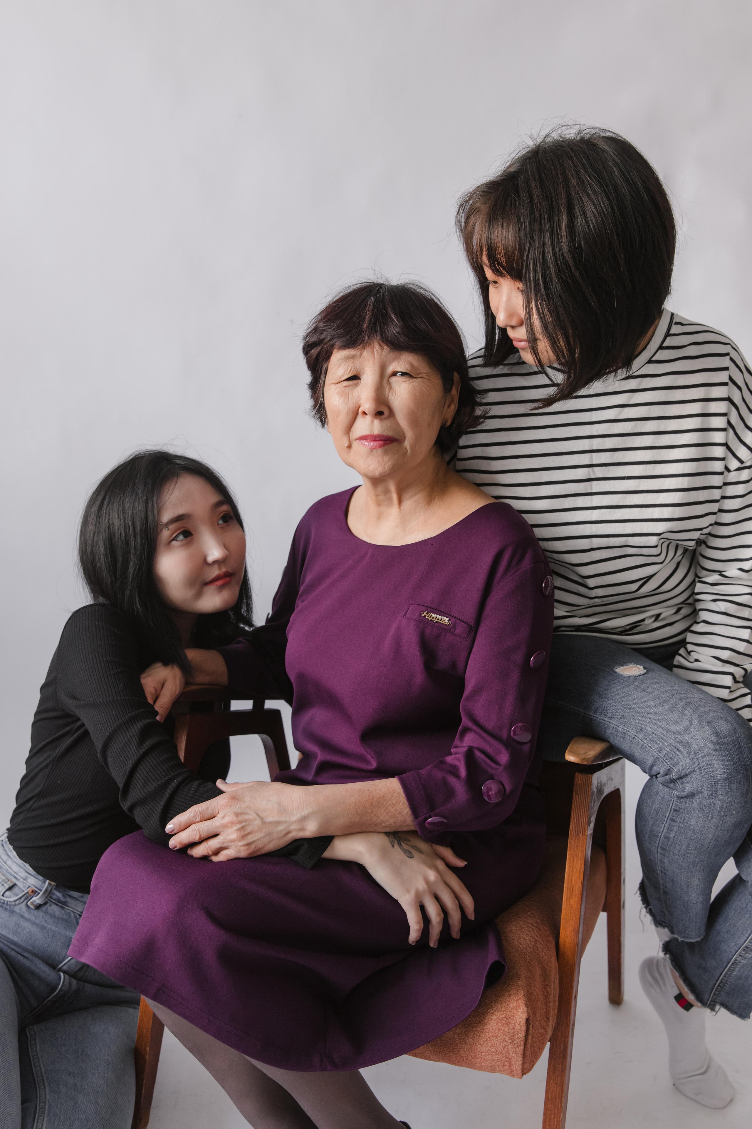 3 поколения семьи. Свадебный фотограф Элина Чу, Элиста Калмыкия