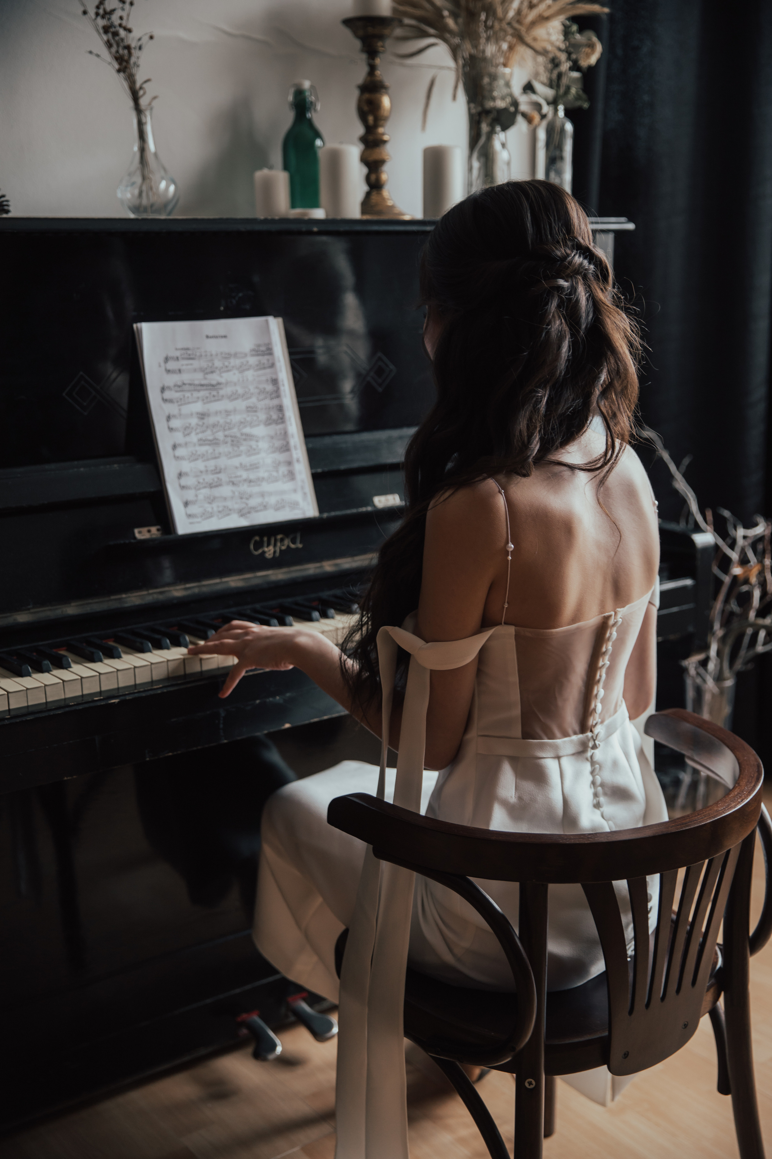 Невеста в студии. Свадебный фотограф Элина Чу, Элиста Калмыкия