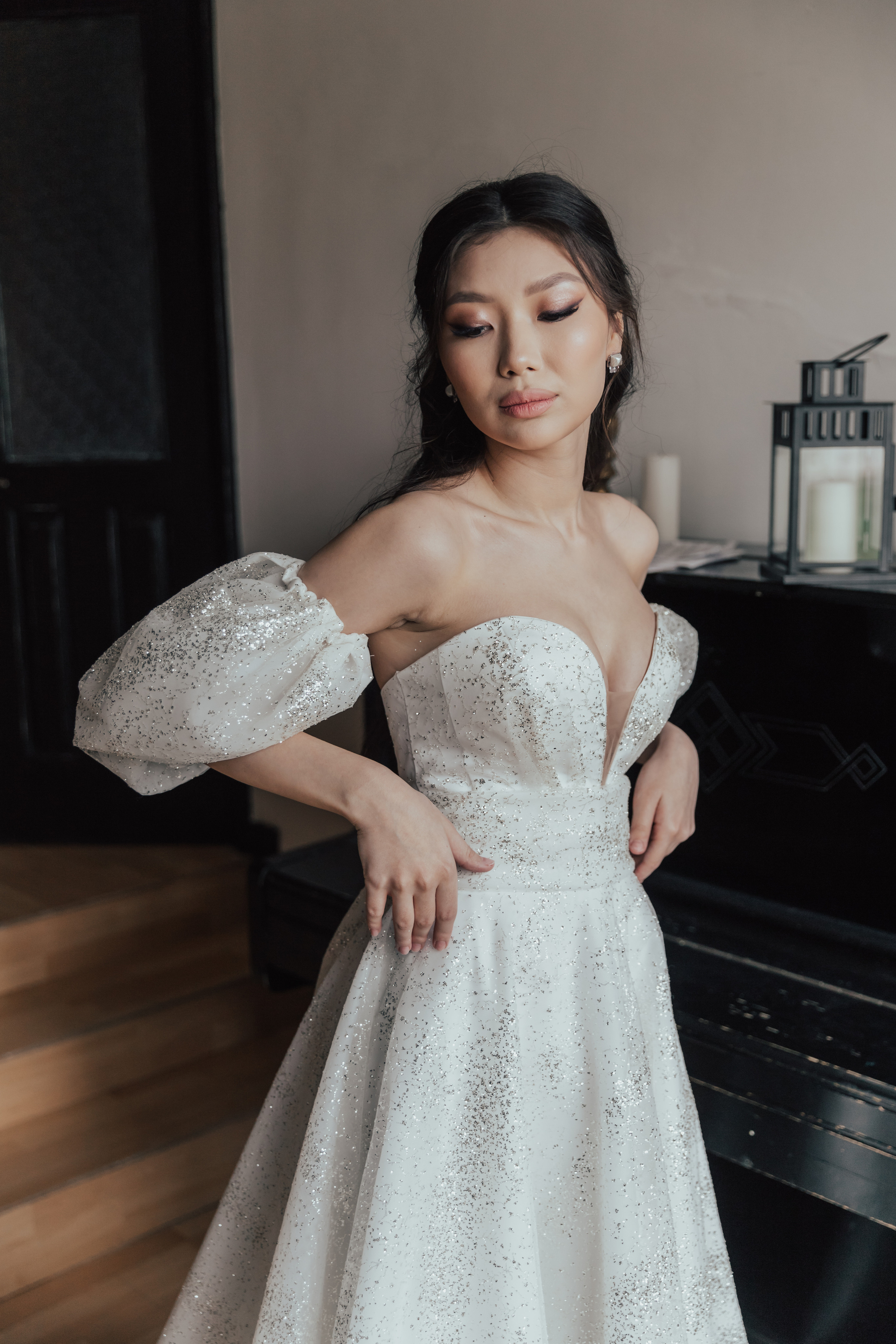 Невеста в студии. Свадебный фотограф Элина Чу, Элиста Калмыкия