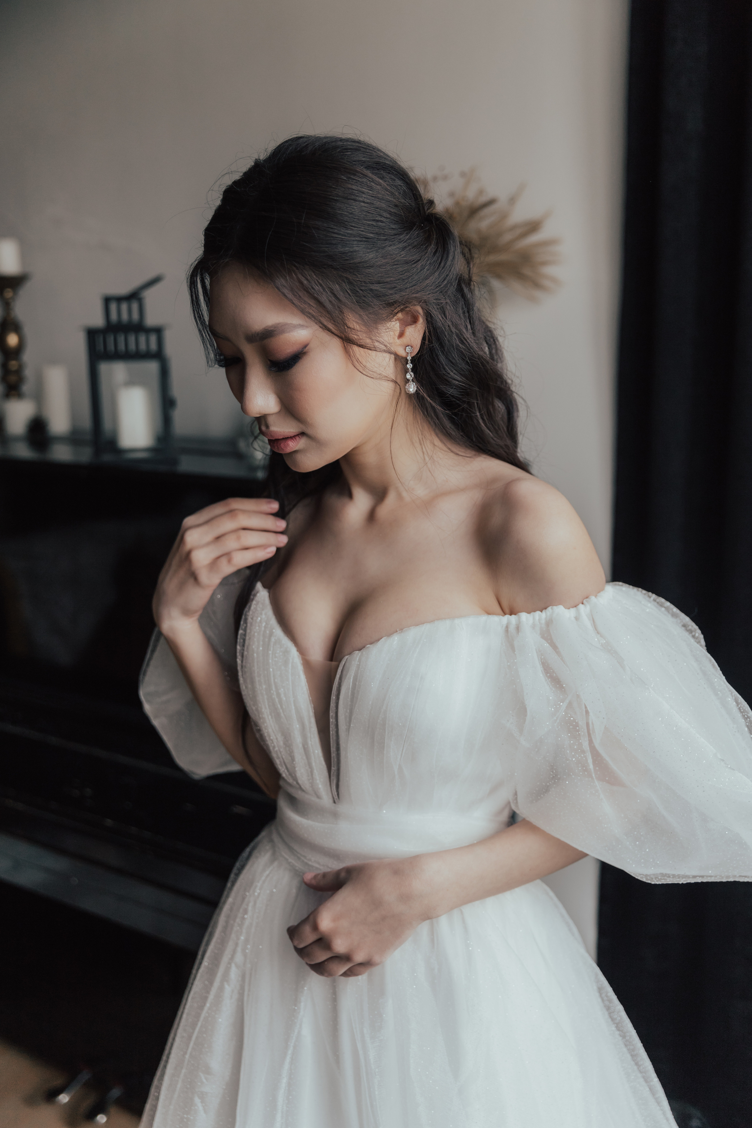 Невеста в студии. Свадебный фотограф Элина Чу, Элиста Калмыкия