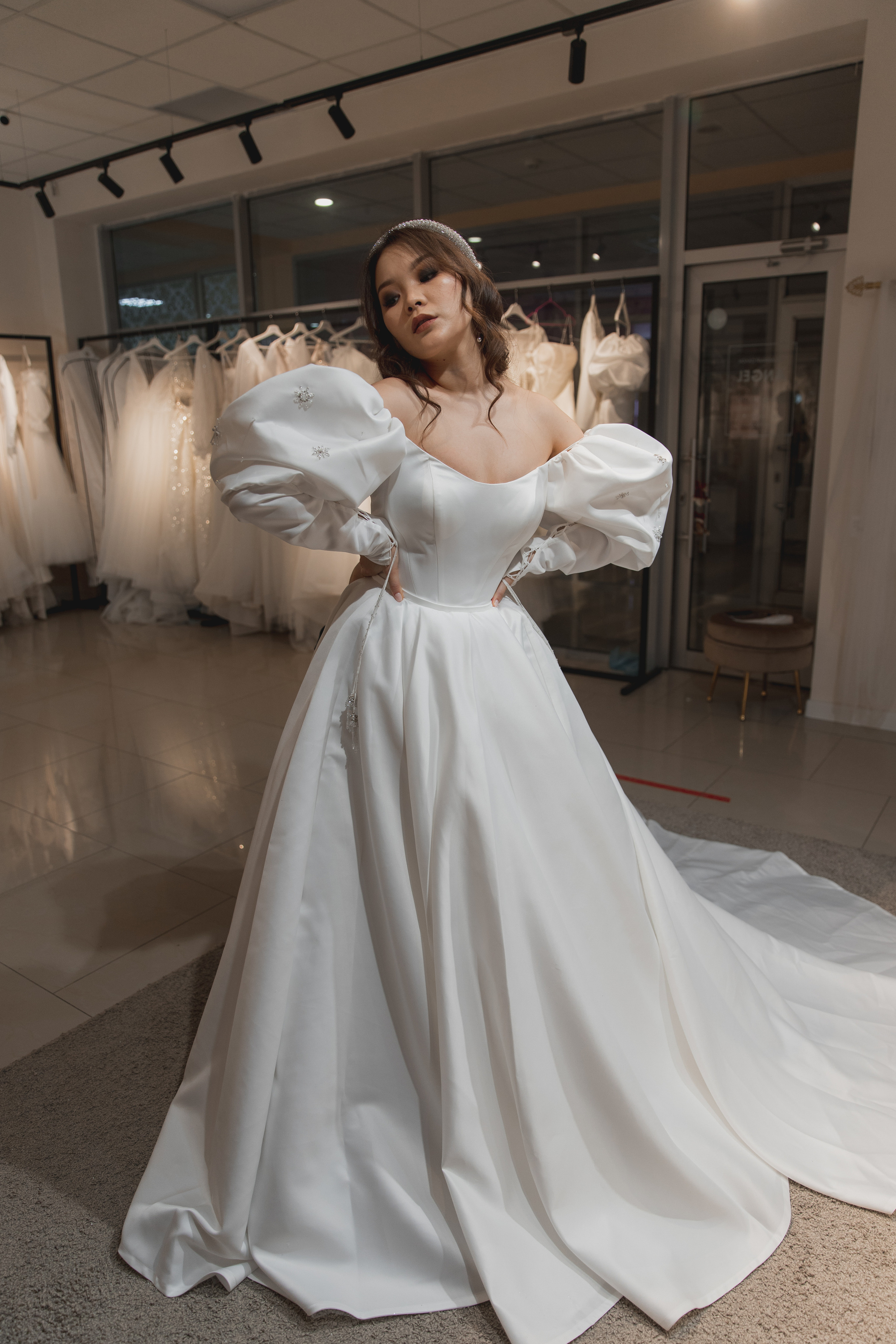 Контент-съемка для свадебного салона Angel. Свадебный фотограф Элина Чу, Элиста Калмыкия