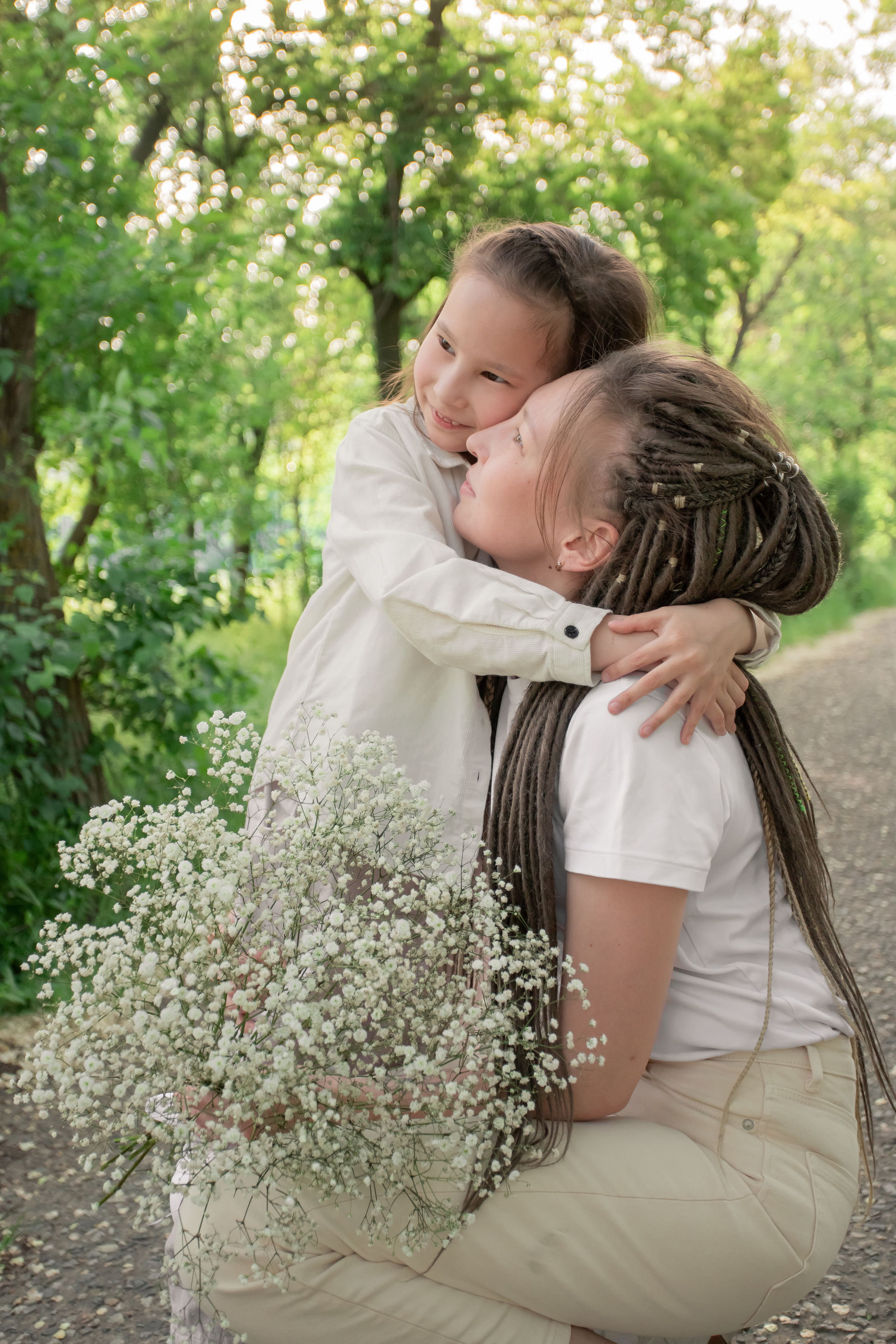 Семейная весенняя съемка. Свадебный фотограф Элина Чу, Элиста Калмыкия