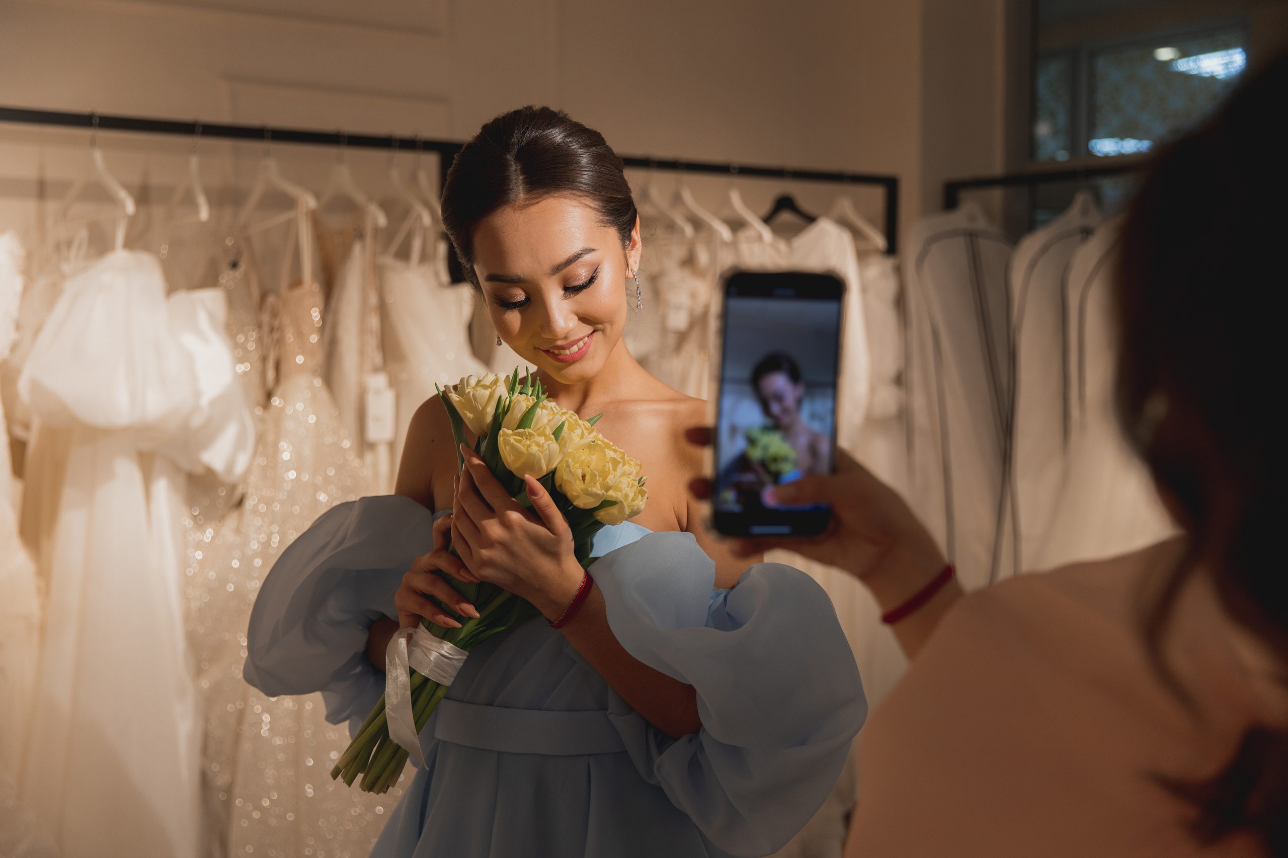 Контент-съемка для свадебного салона Angel. Свадебный фотограф Элина Чу, Элиста Калмыкия