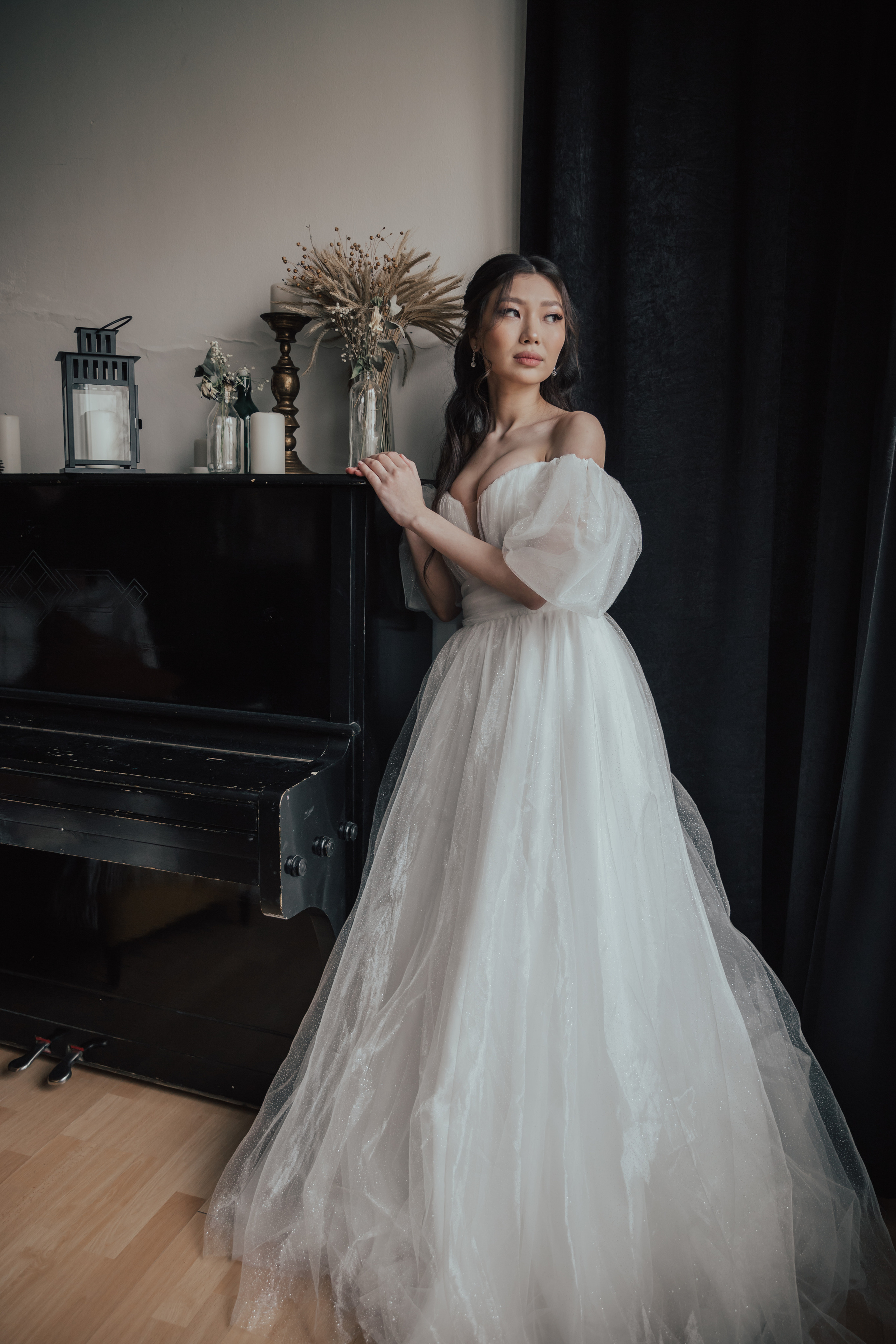 Невеста в студии. Свадебный фотограф Элина Чу, Элиста Калмыкия