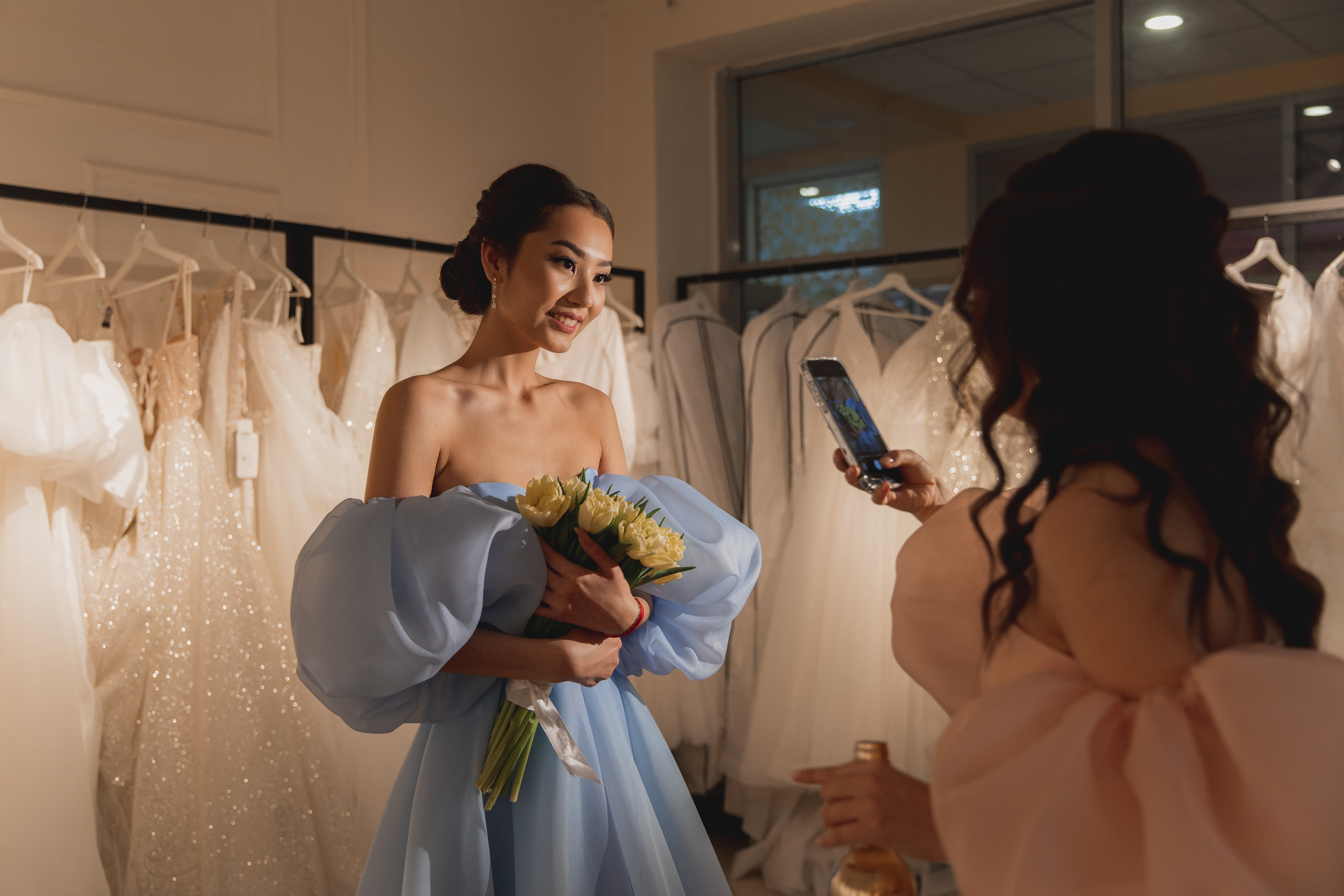 Контент-съемка для свадебного салона Angel. Свадебный фотограф Элина Чу, Элиста Калмыкия