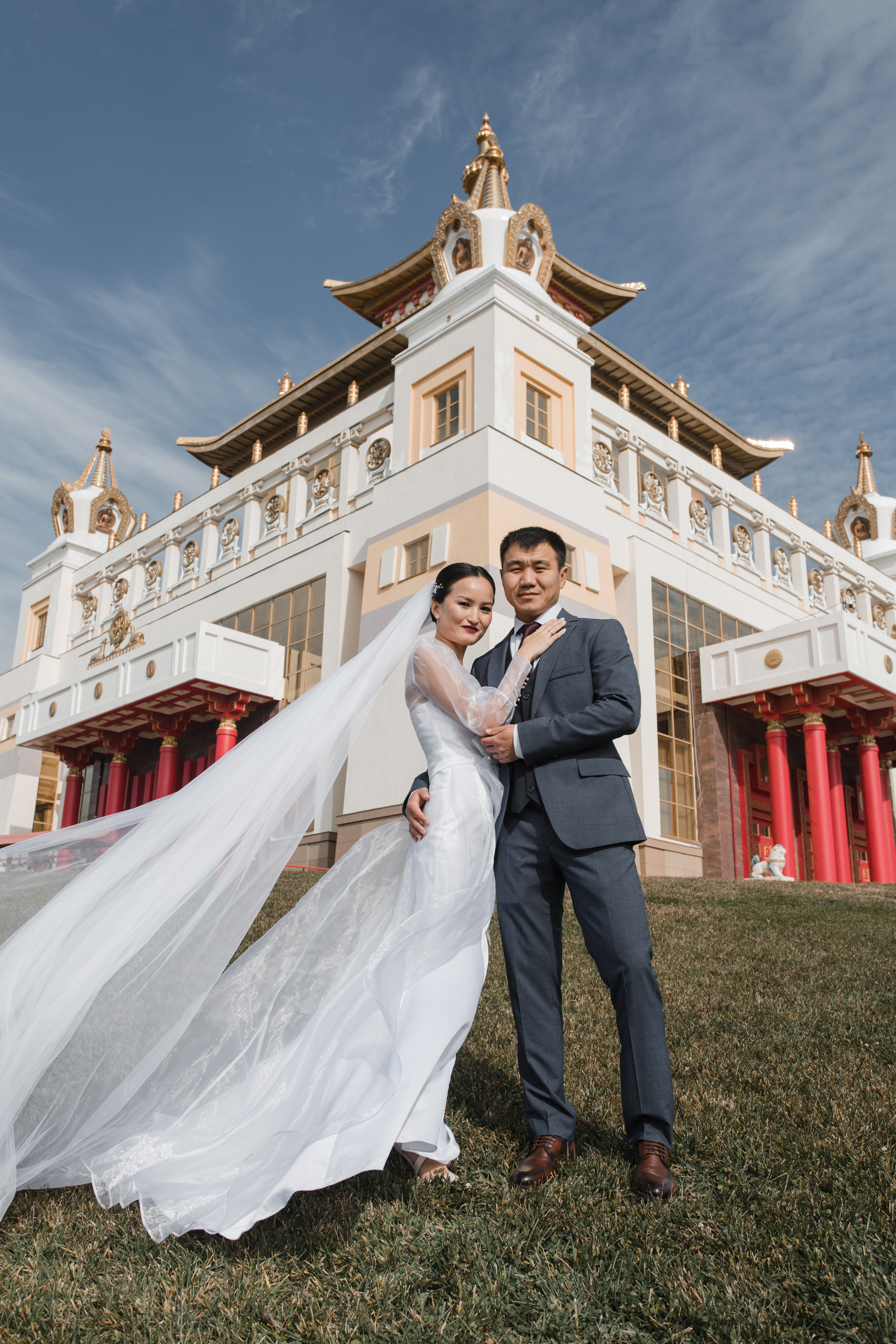 Свадебная прогулка на Хуруле. Свадебный фотограф Элина Чу, Элиста Калмыкия