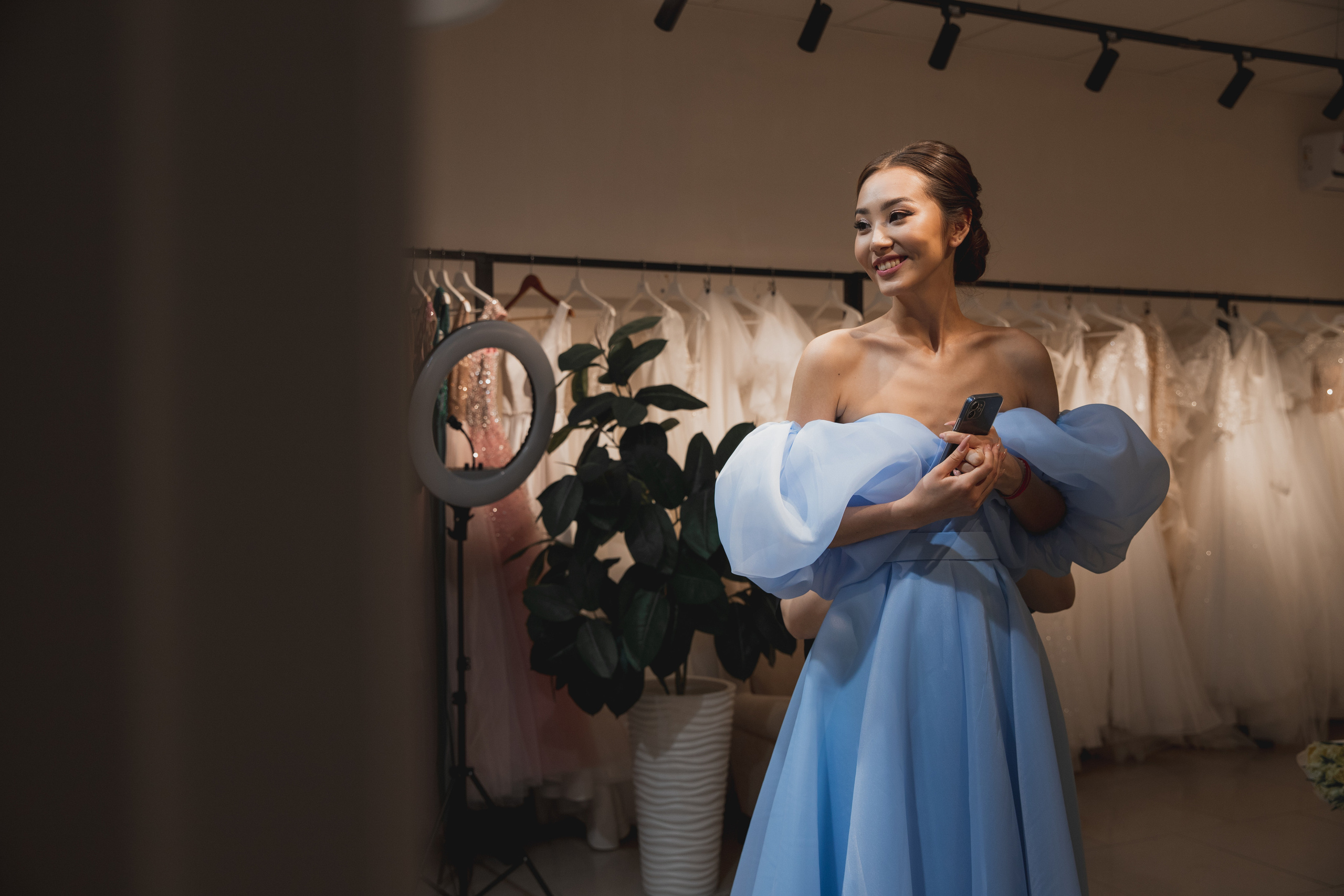 Контент-съемка для свадебного салона Angel. Свадебный фотограф Элина Чу, Элиста Калмыкия