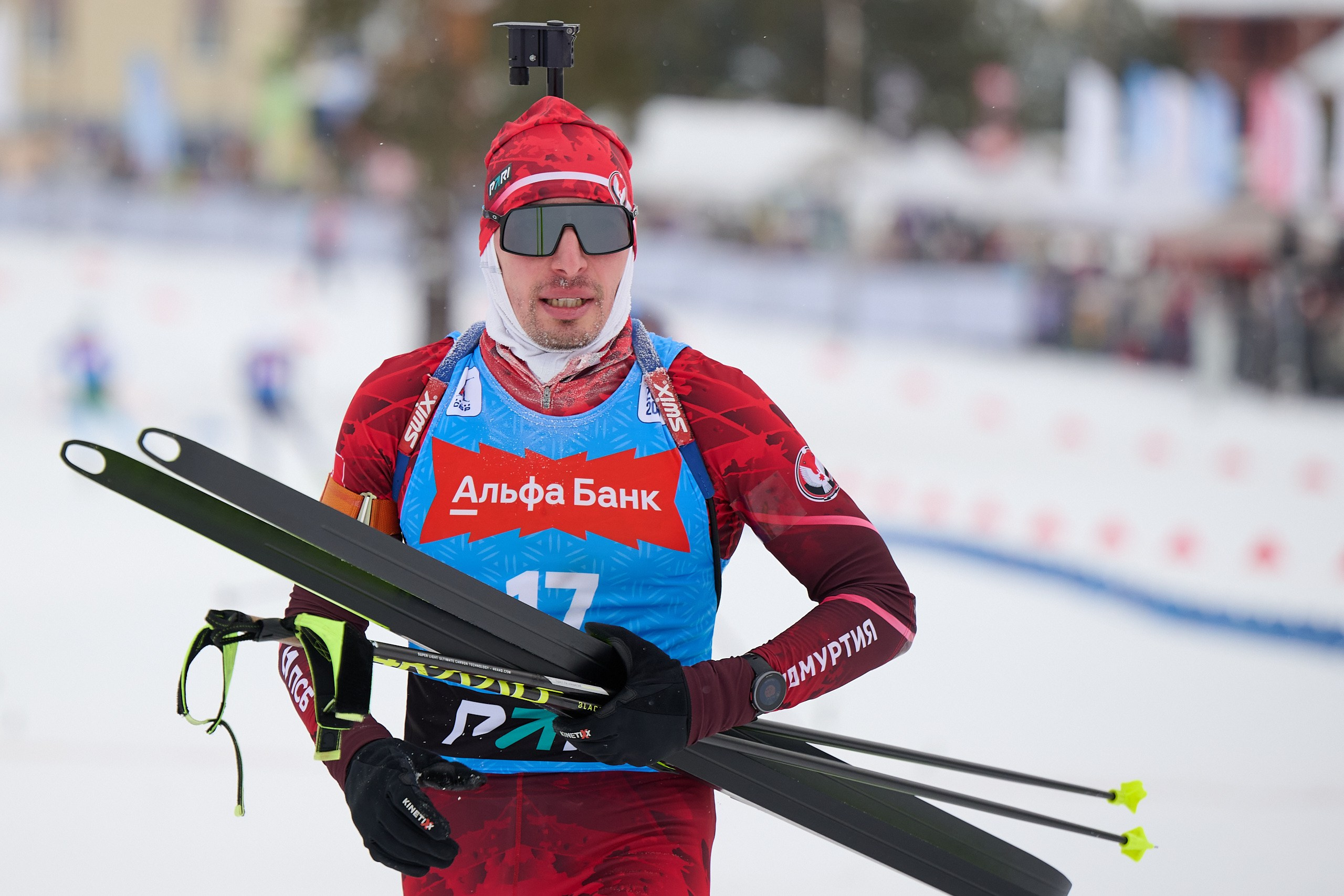 Биатлон. Чемпионат России — 2024/2025, 3-й этап, Ижевск. Ижевская винтовка. Спортивный репортажный фотограф в Ижевске Сергей Мерзляков