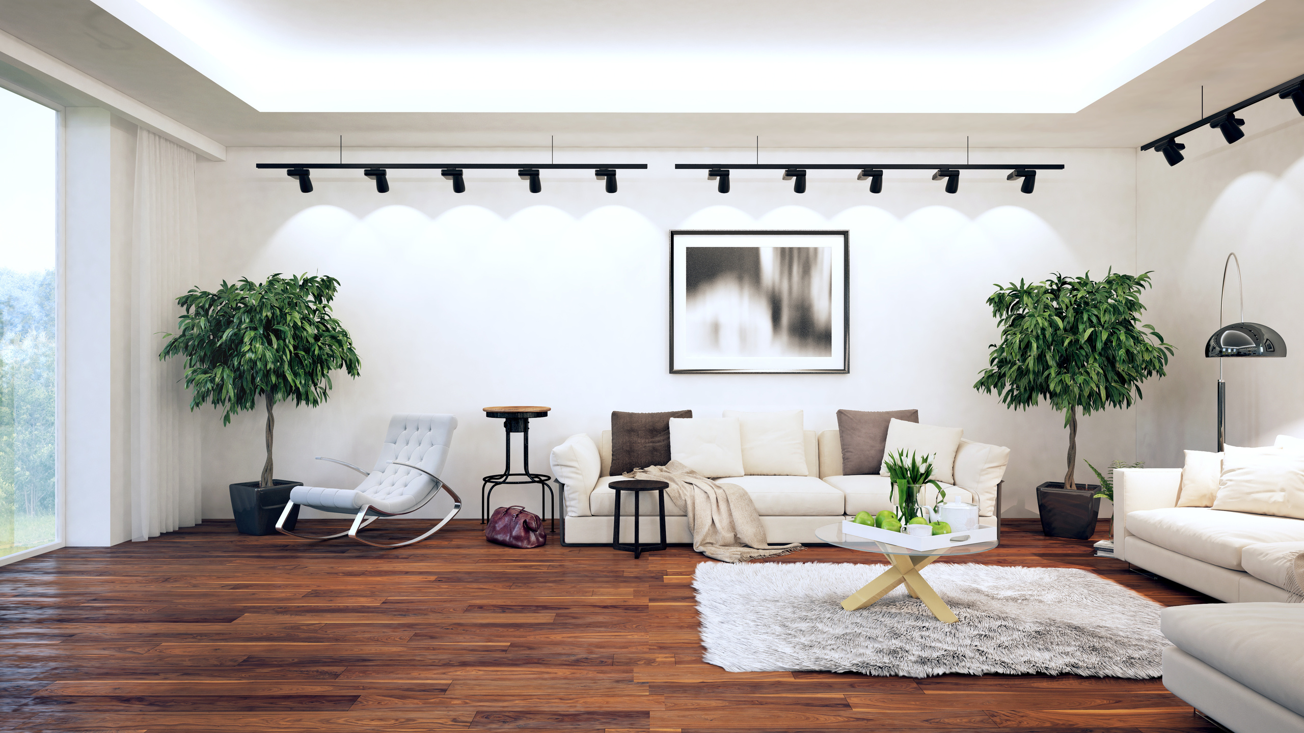 Гостиная в частном доме. Intoo.ru — Дизайн интерьера в Москве. Частный дизайнер Роман Королев