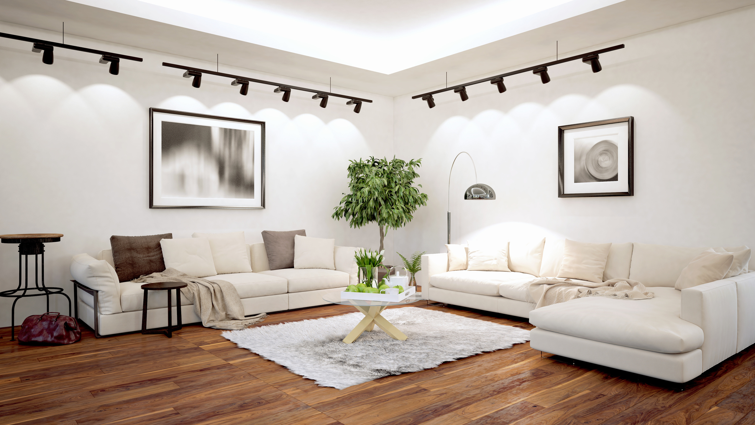 Гостиная в частном доме. Intoo.ru — Дизайн интерьера в Москве. Частный дизайнер Роман Королев