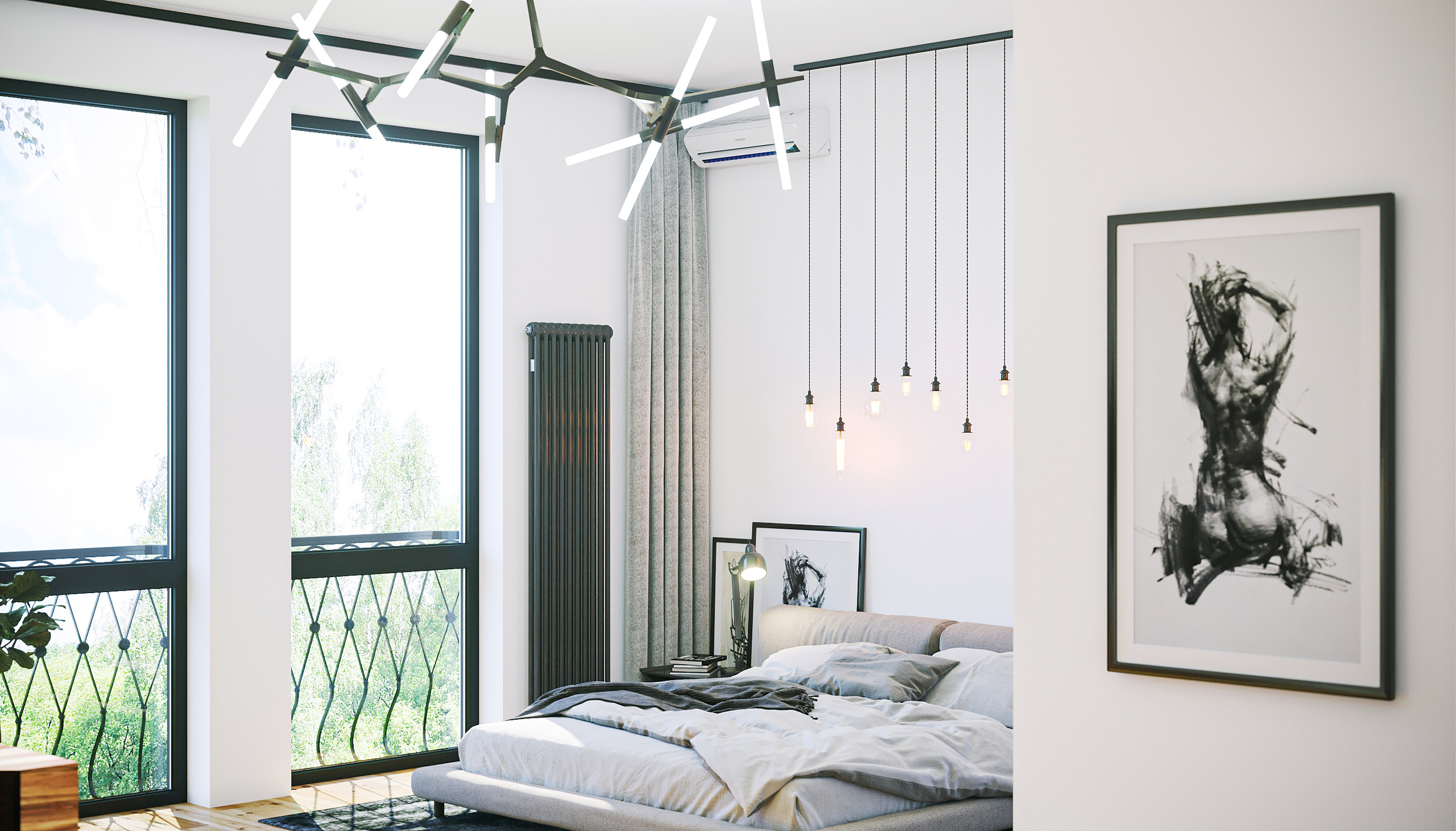 Родительская спальня. Intoo.ru — Дизайн интерьера в Москве. Частный дизайнер Роман Королев