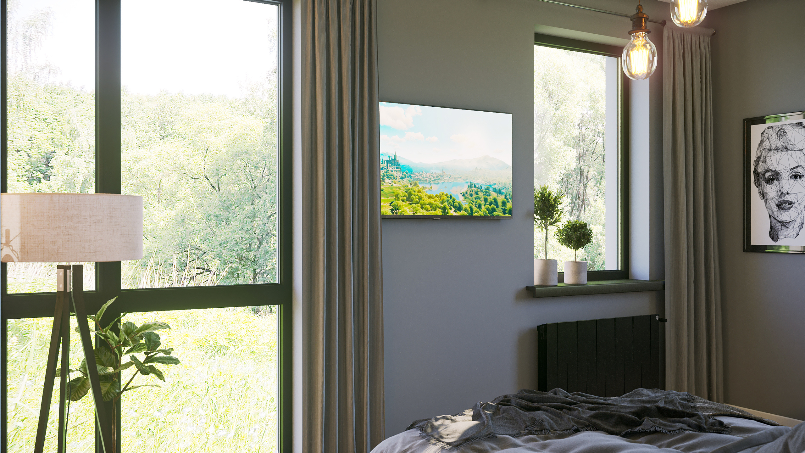 Комната старшего сына. Intoo.ru — Дизайн интерьера в Москве. Частный дизайнер Роман Королев