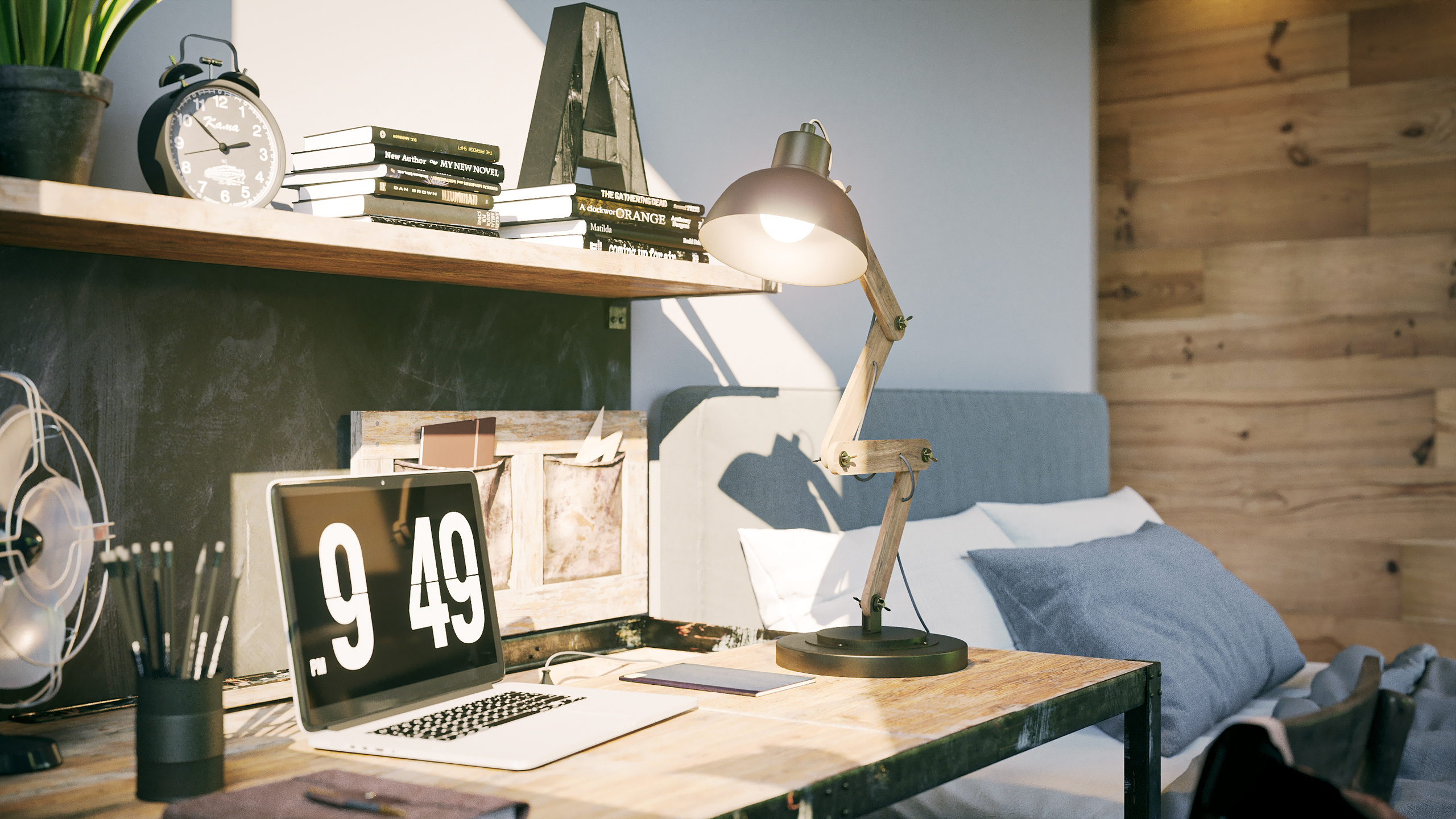 Комната старшего сына. Intoo.ru — Дизайн интерьера в Москве. Частный дизайнер Роман Королев