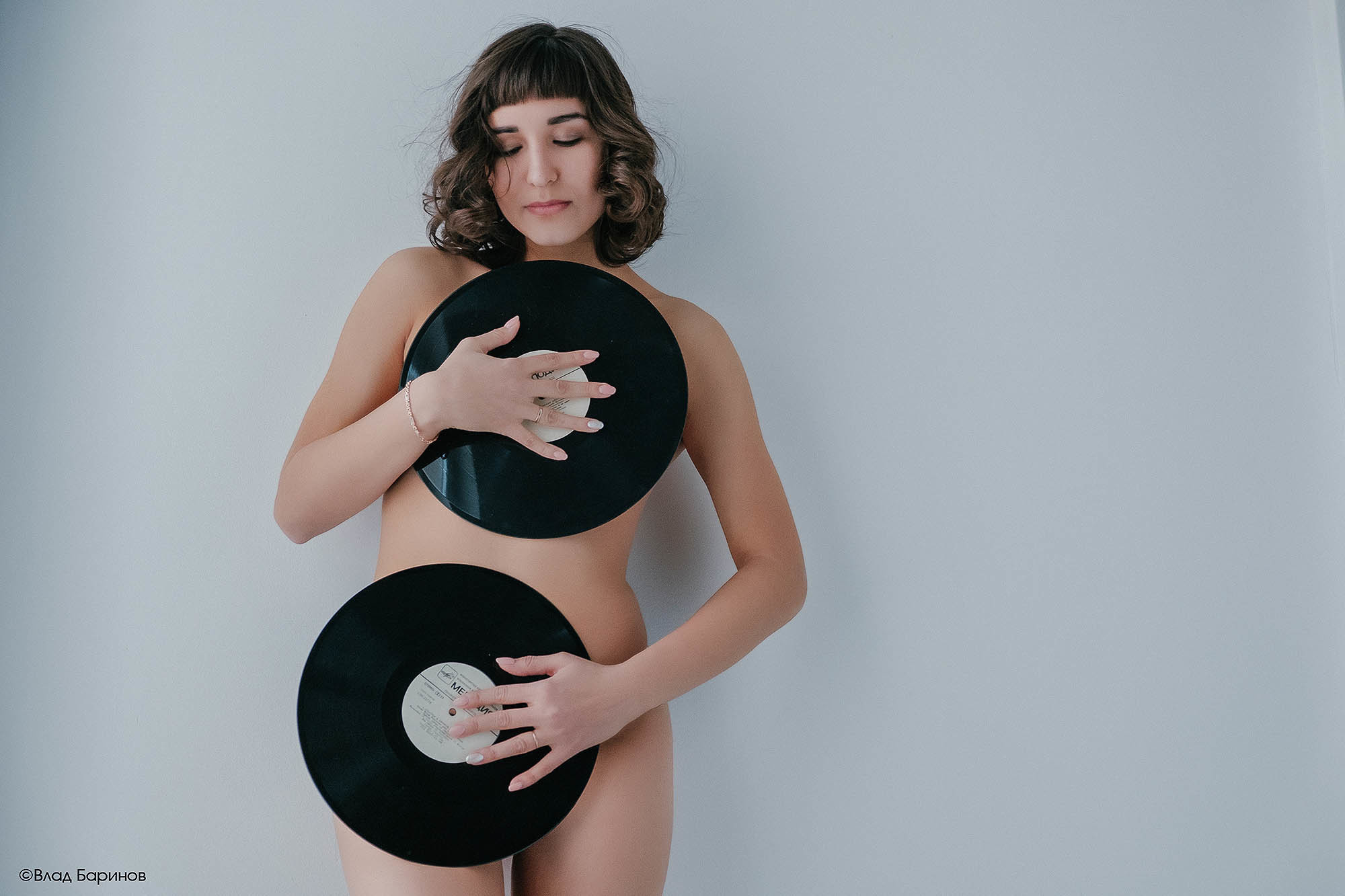 Фотосессия в нижнем белье в фотостудии