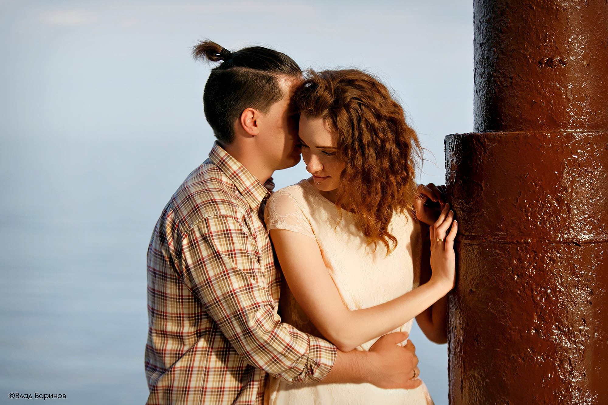 романтическая фотосессия  у моря