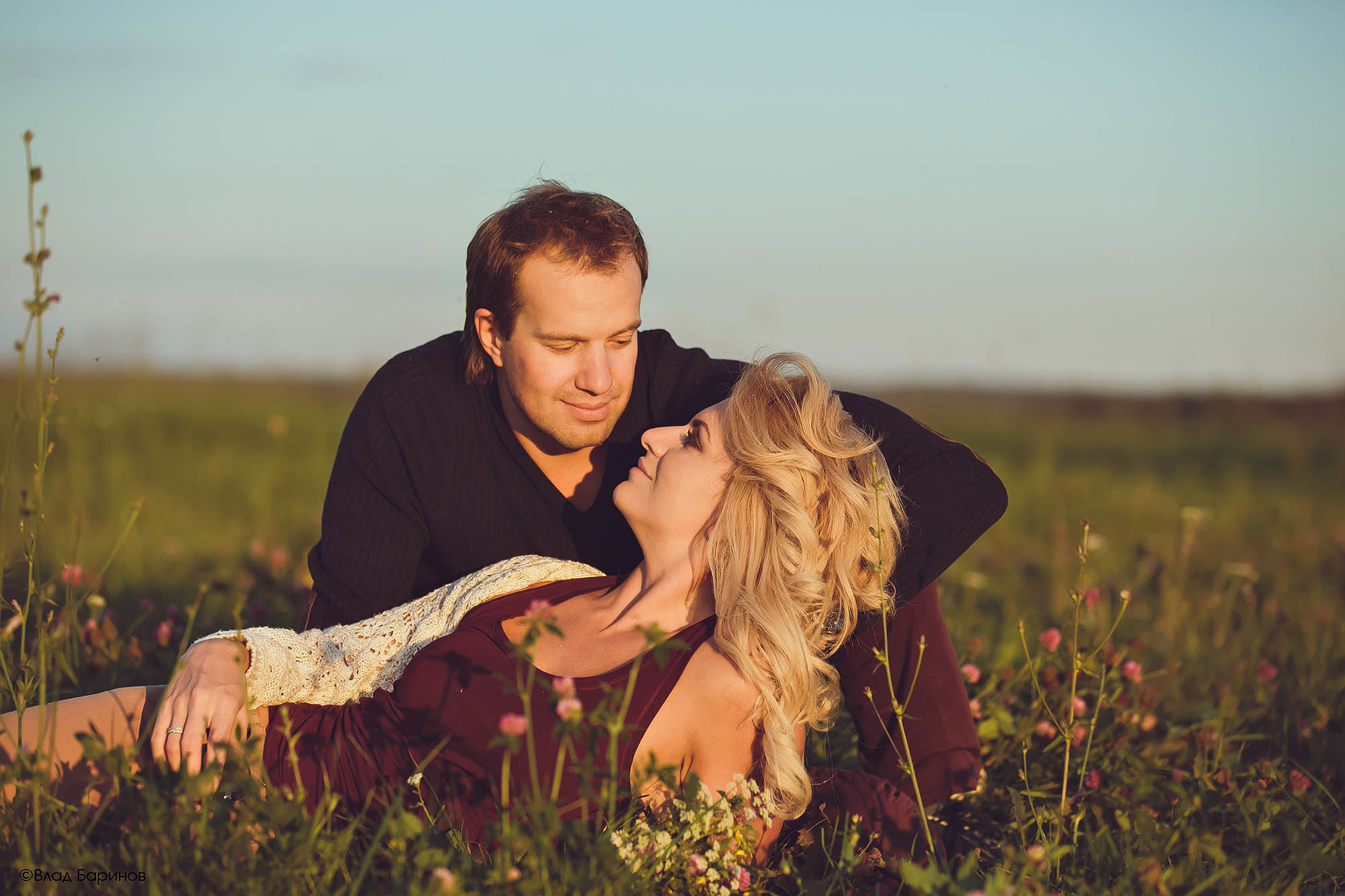 фотосессия для пары на природе