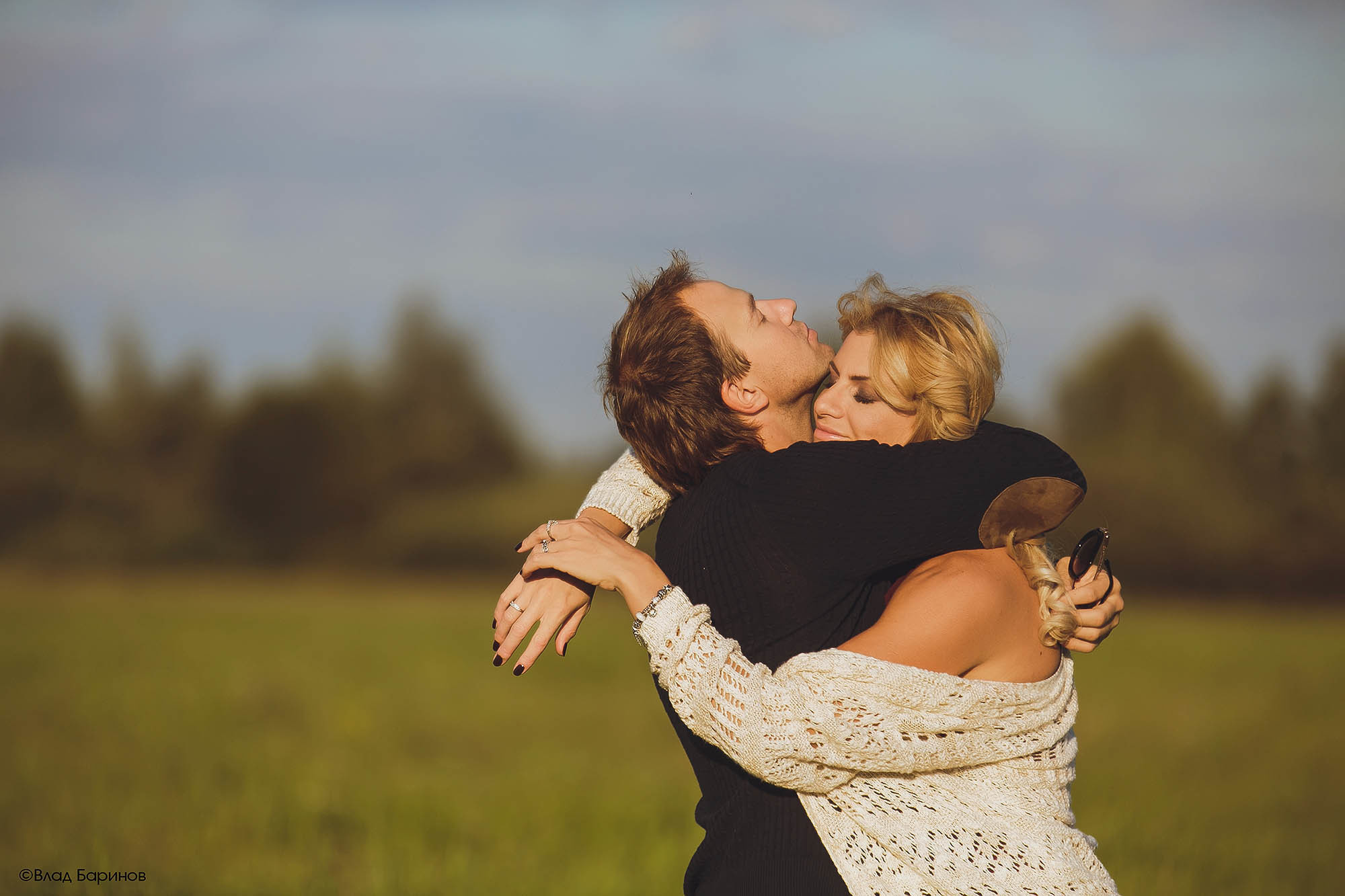 фотосессия для пары на природе