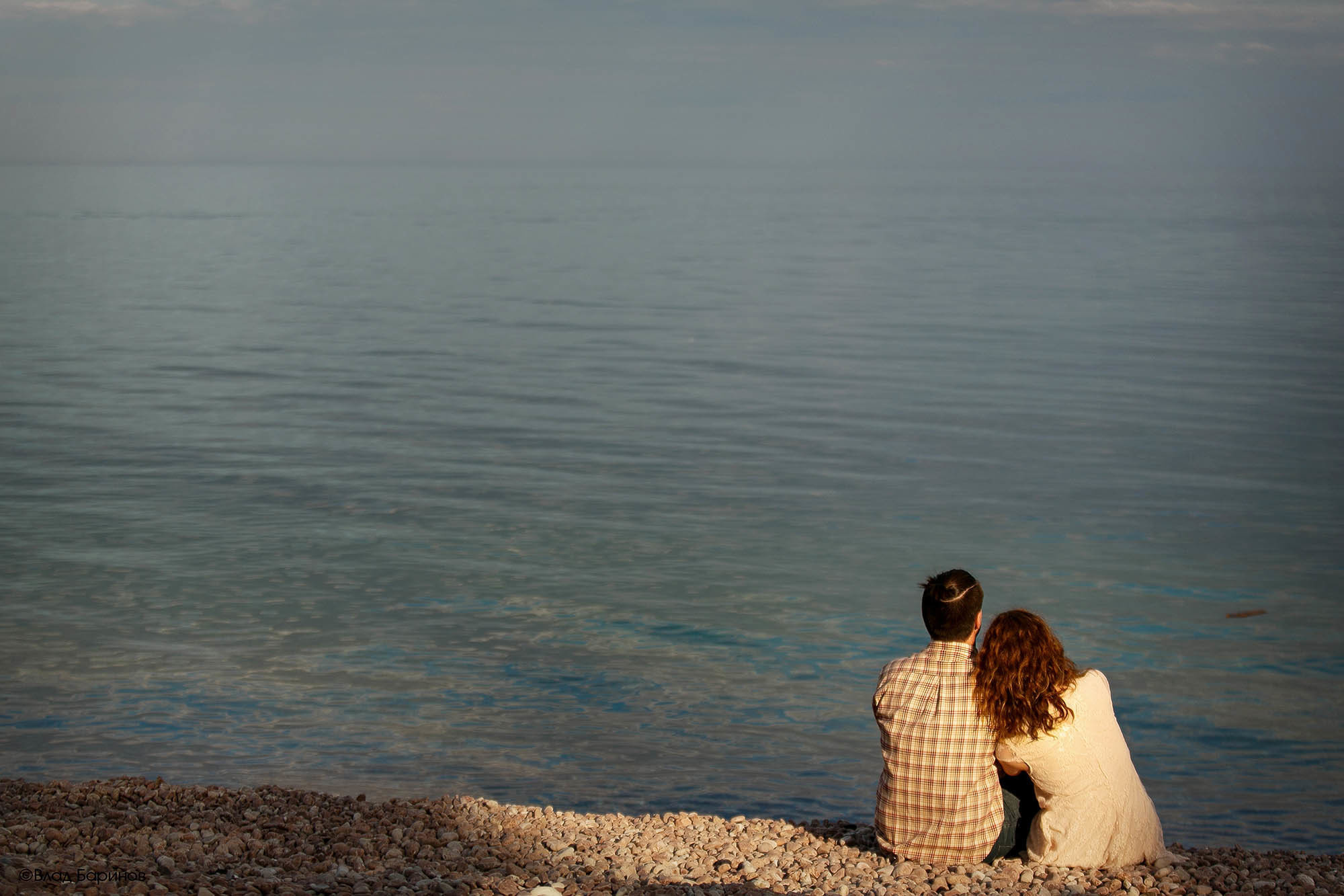 романтическая фотосессия  у моря