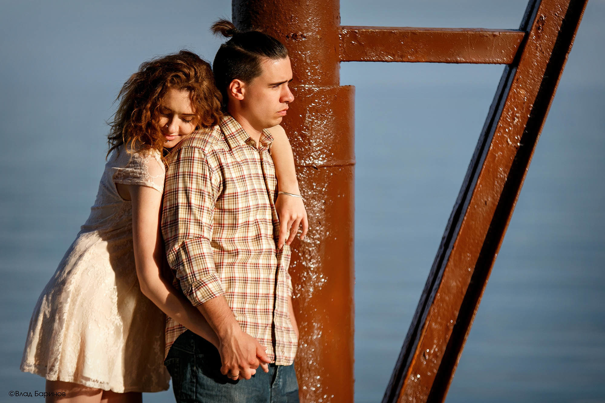 романтическая фотосессия  у моря