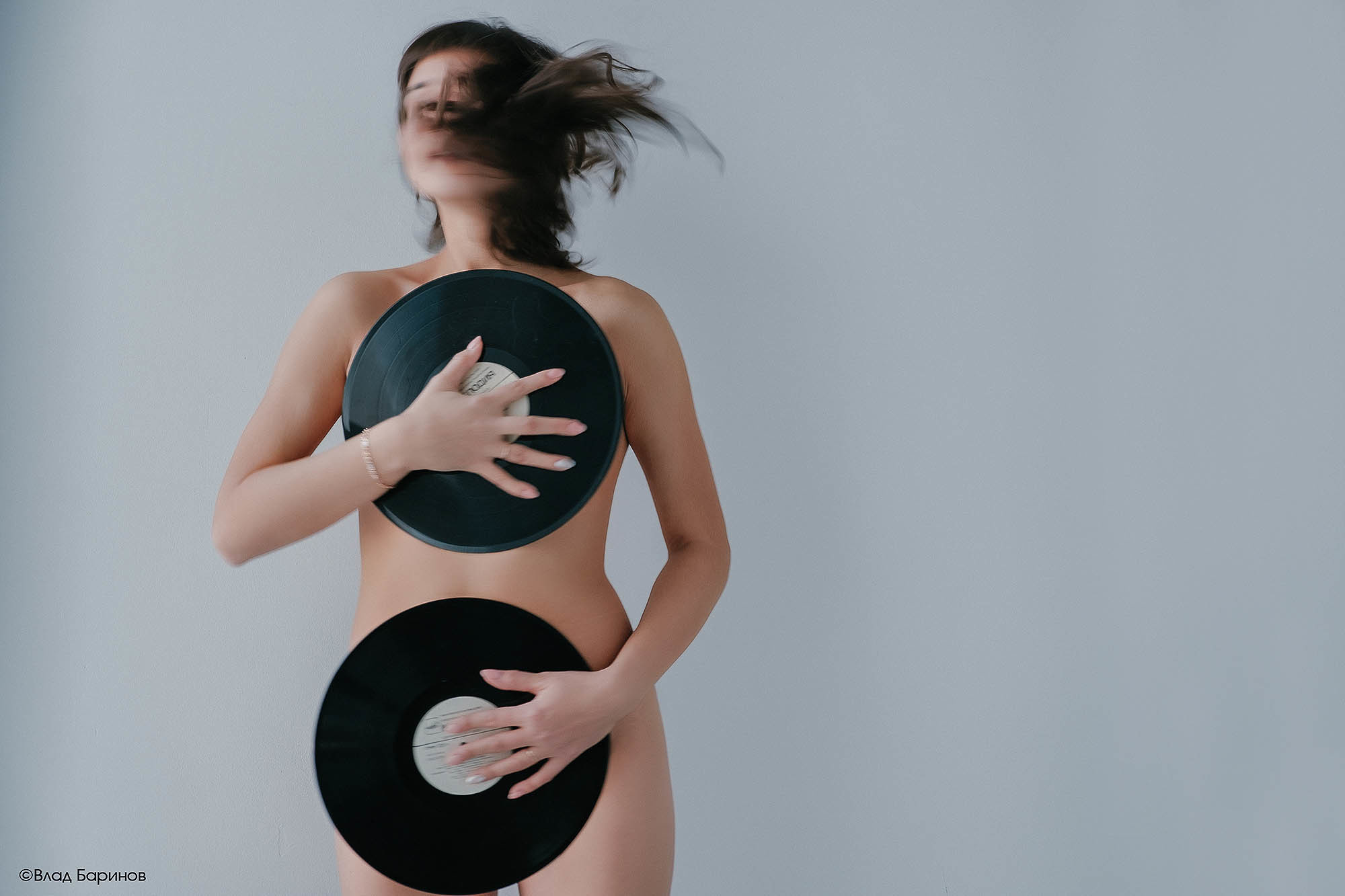 Фотосессия в нижнем белье в фотостудии